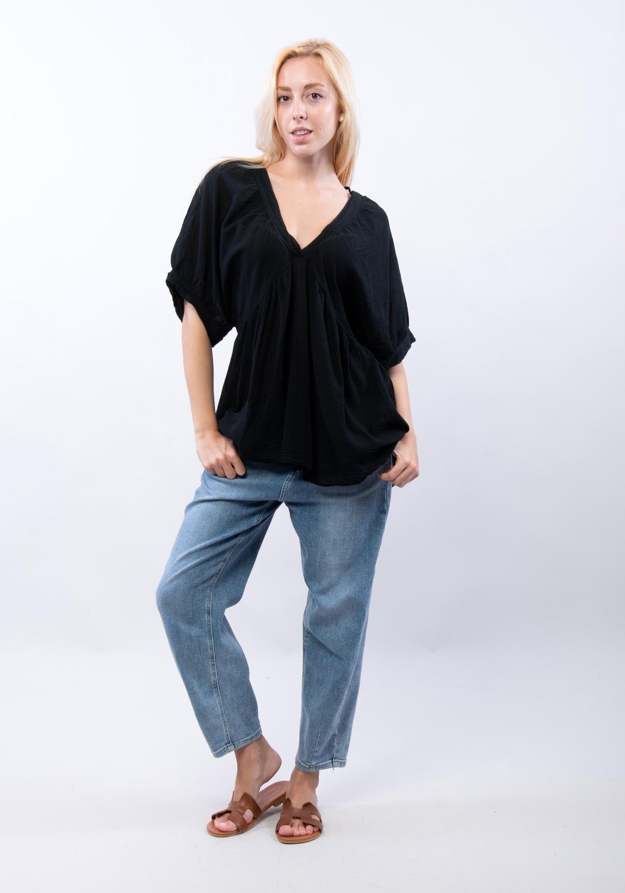 Blusa in mussola