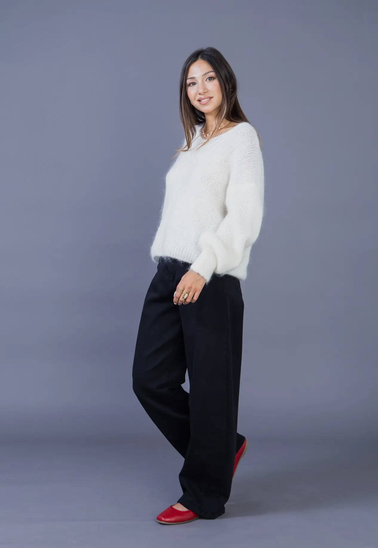 Jeans Barrel nero