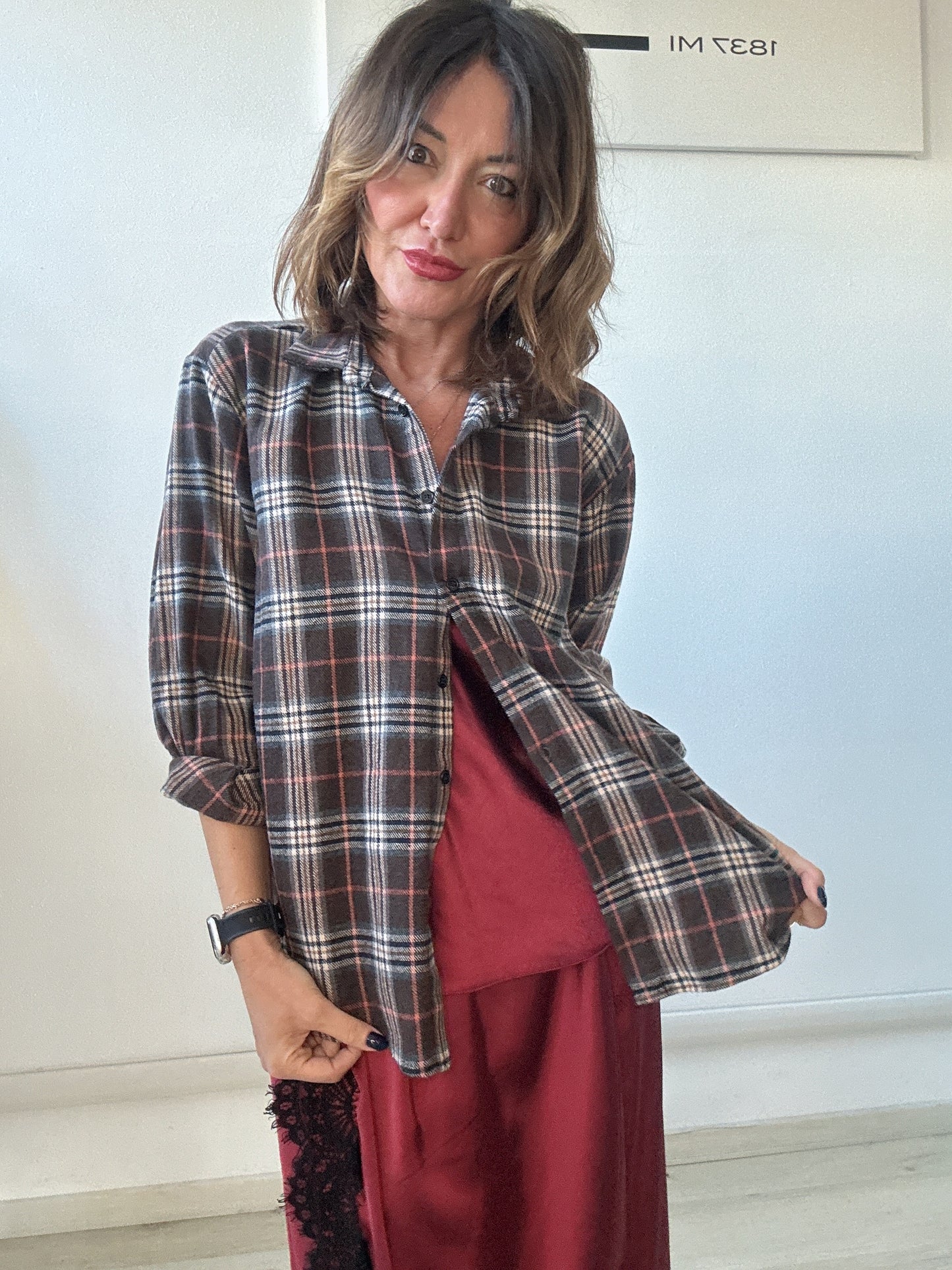 Camicia check