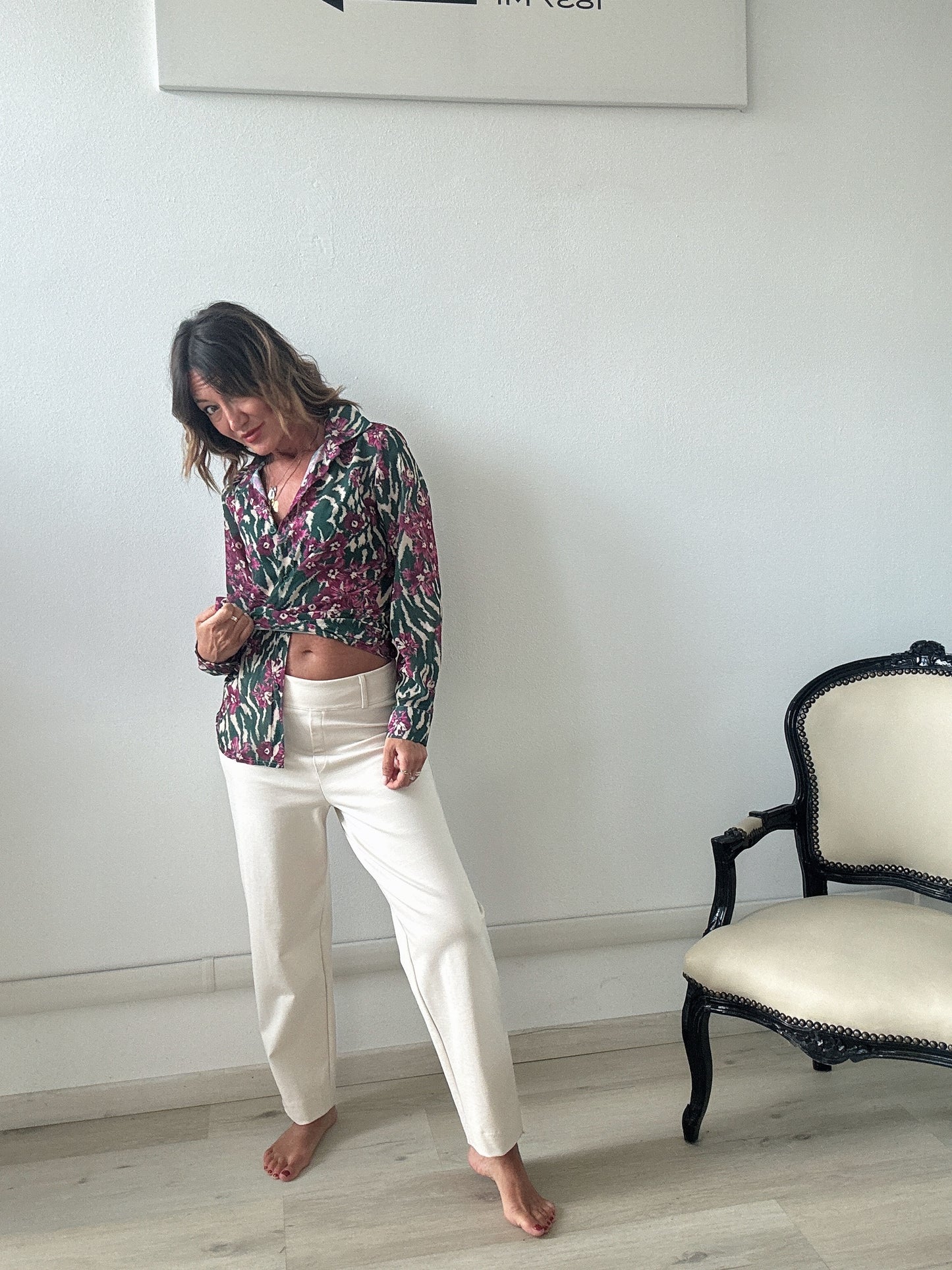 Pantalone a ovetto