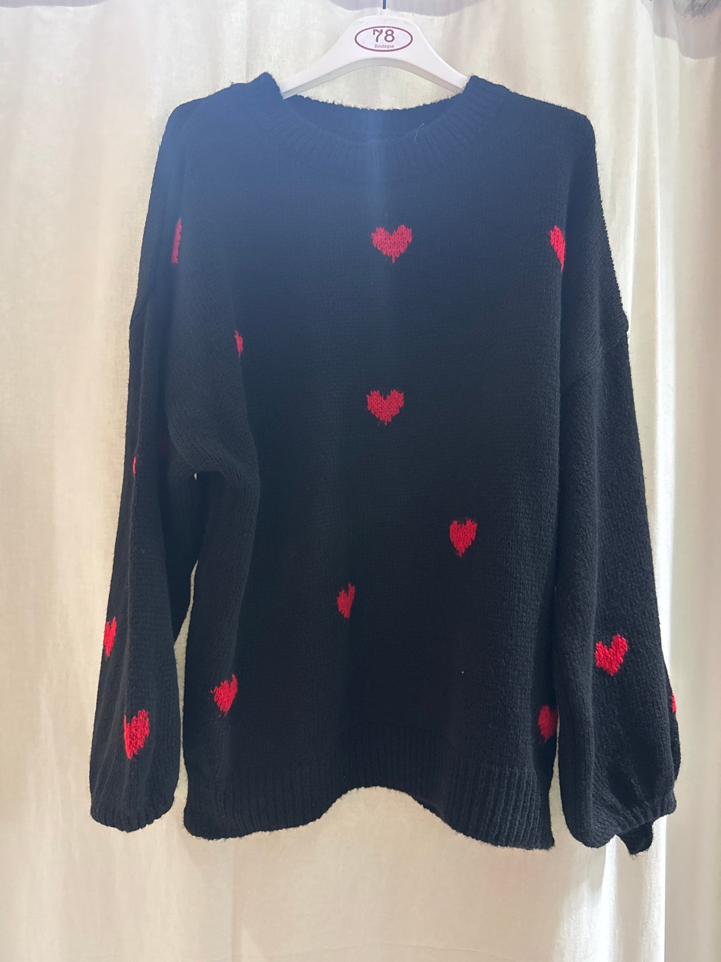 Maglioncino cuori