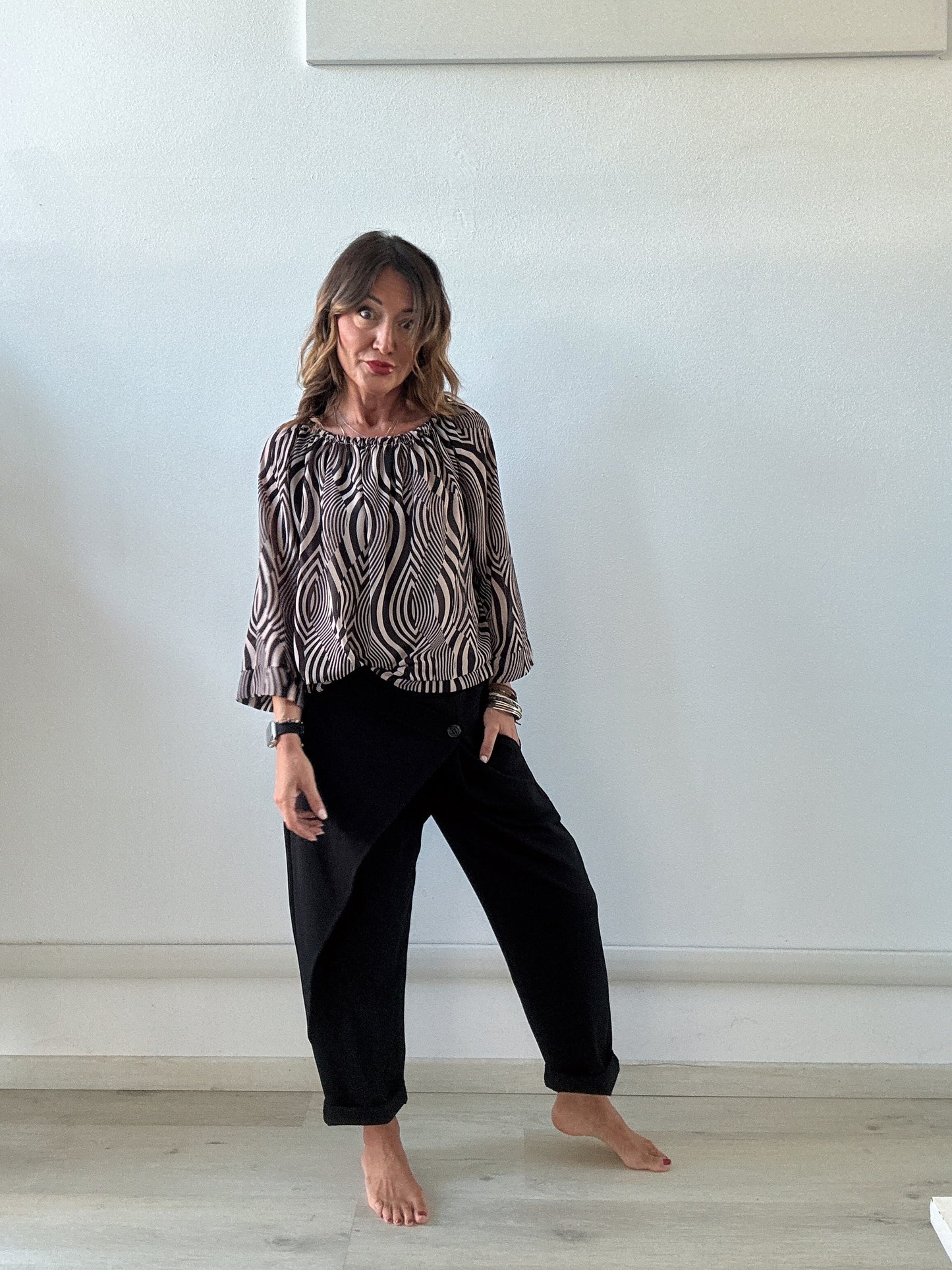Pantalone con patta