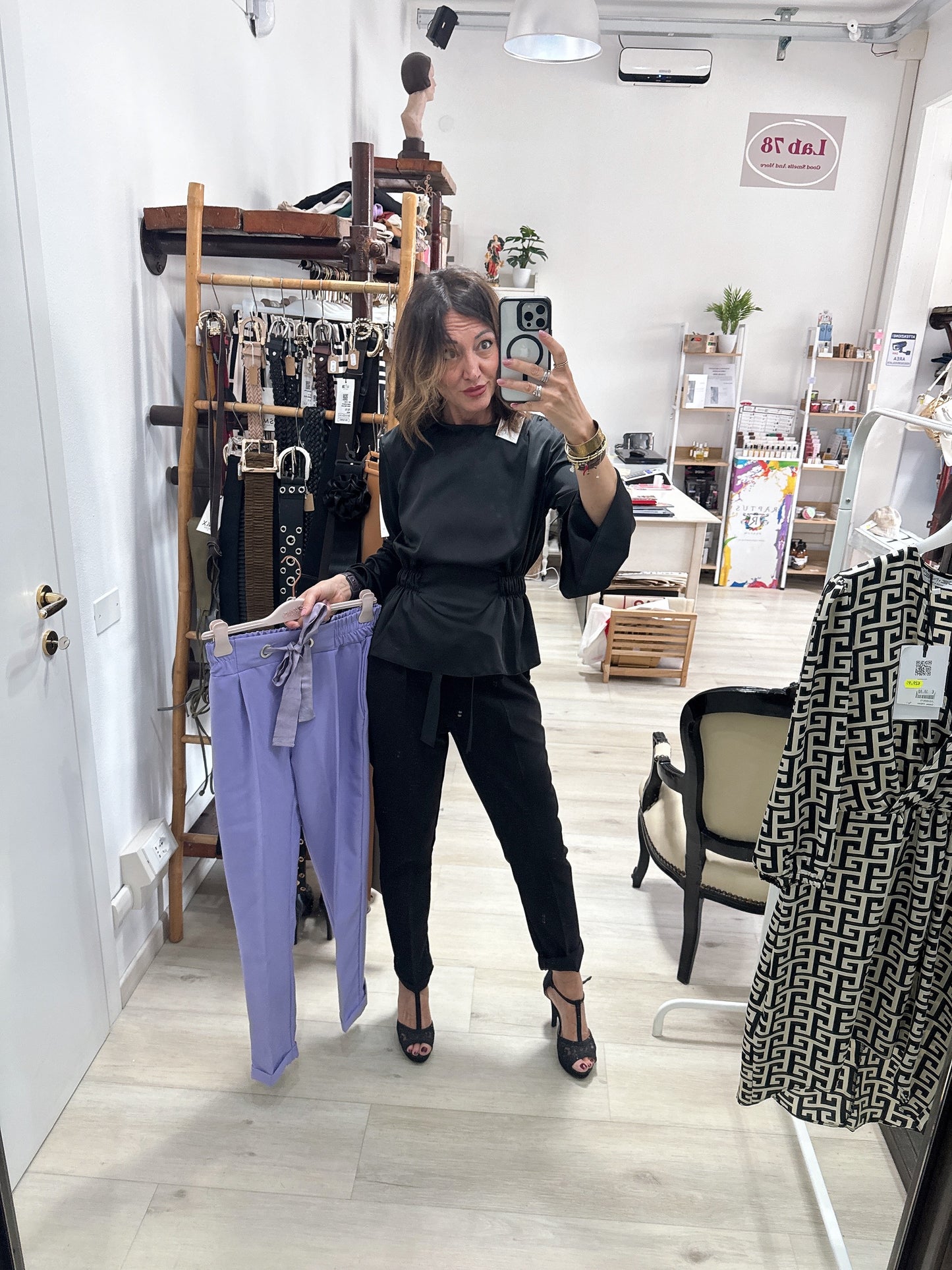 Pantalone con coulisse