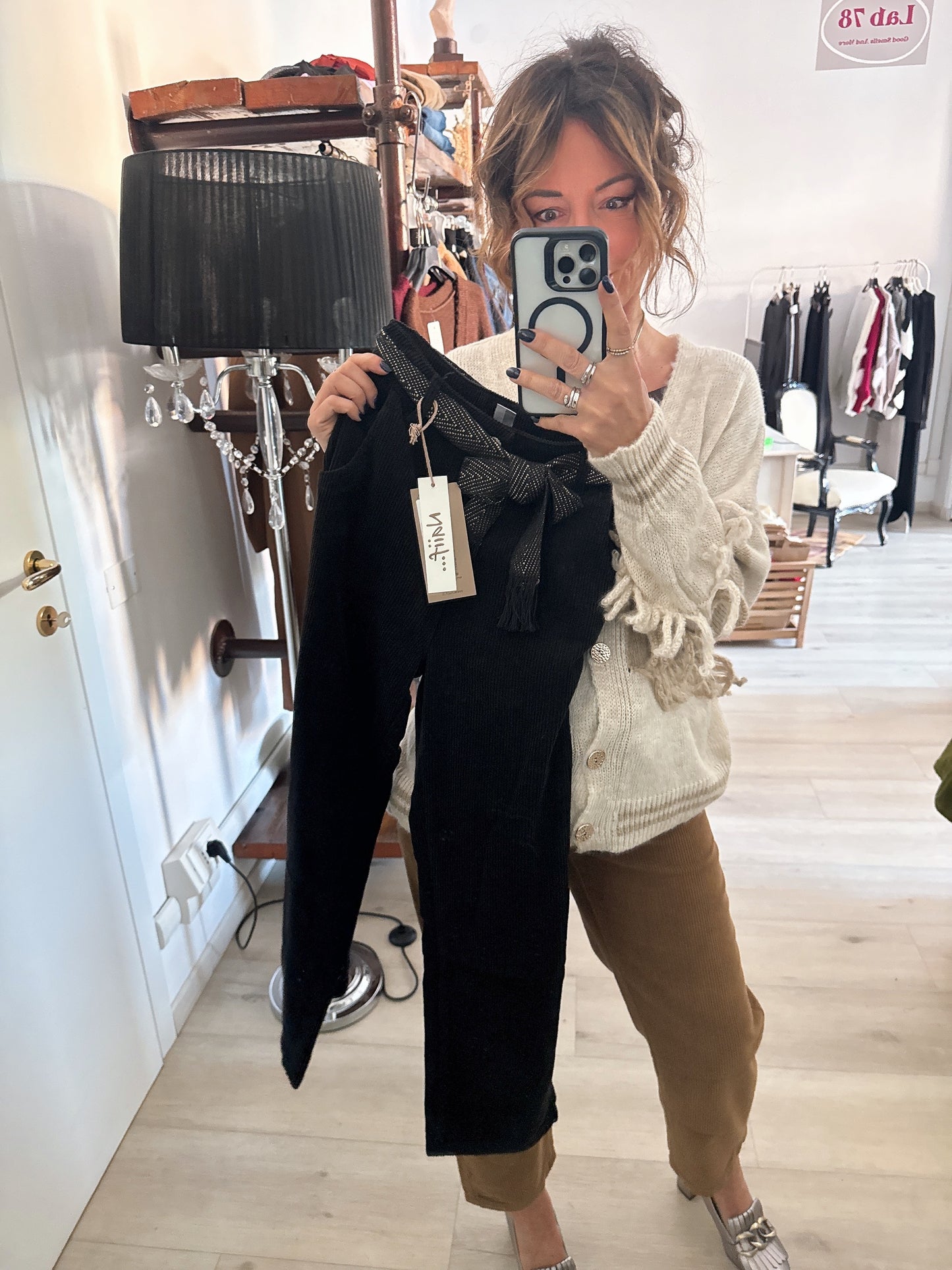 Pantalone in velluto