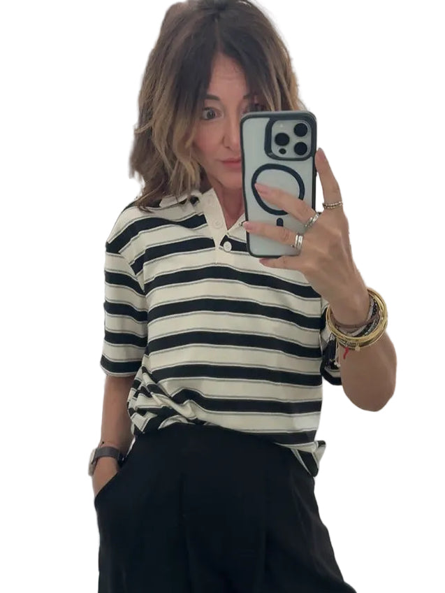 Polo rigata