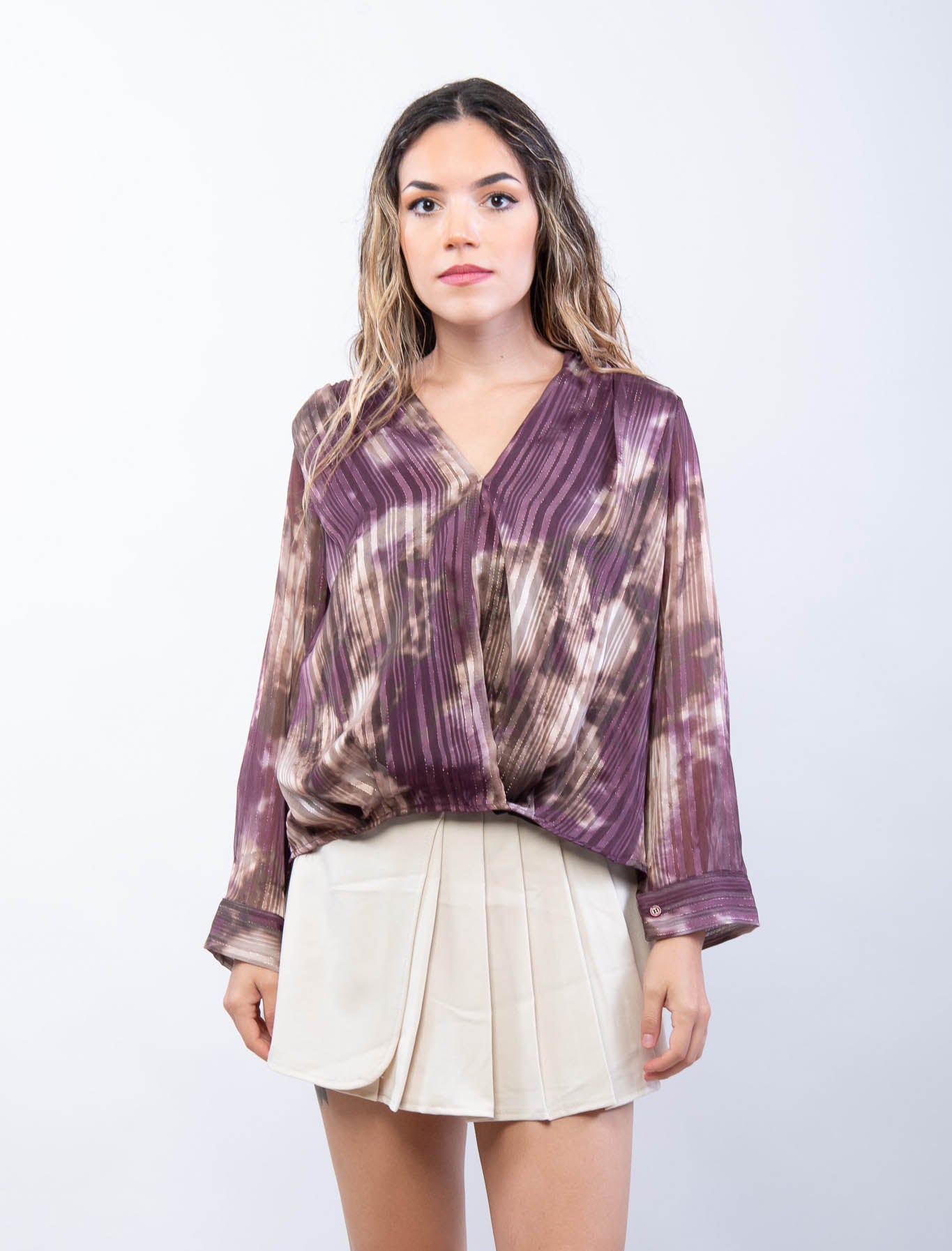 Blusa a V