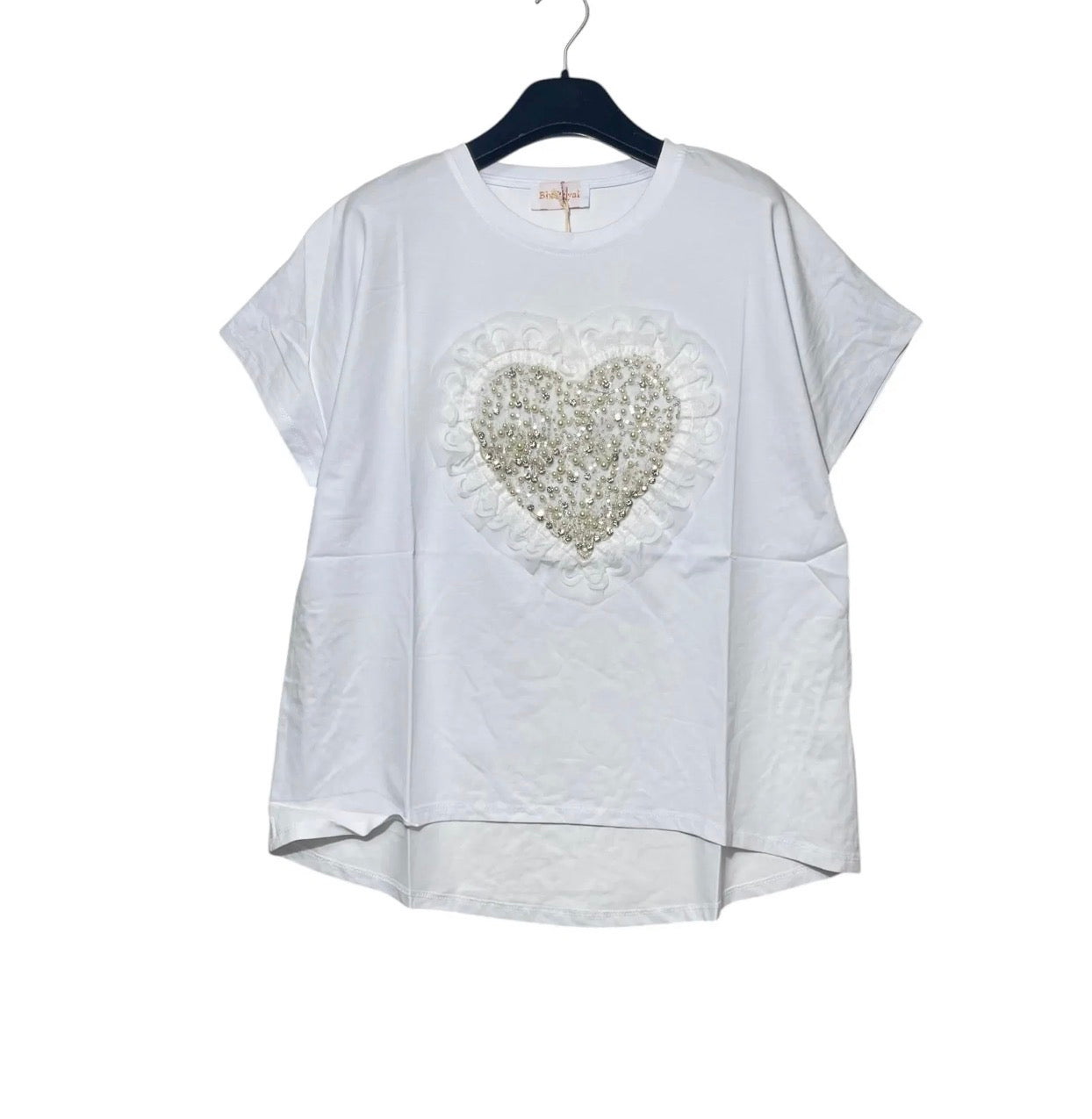 T shirt over cuore