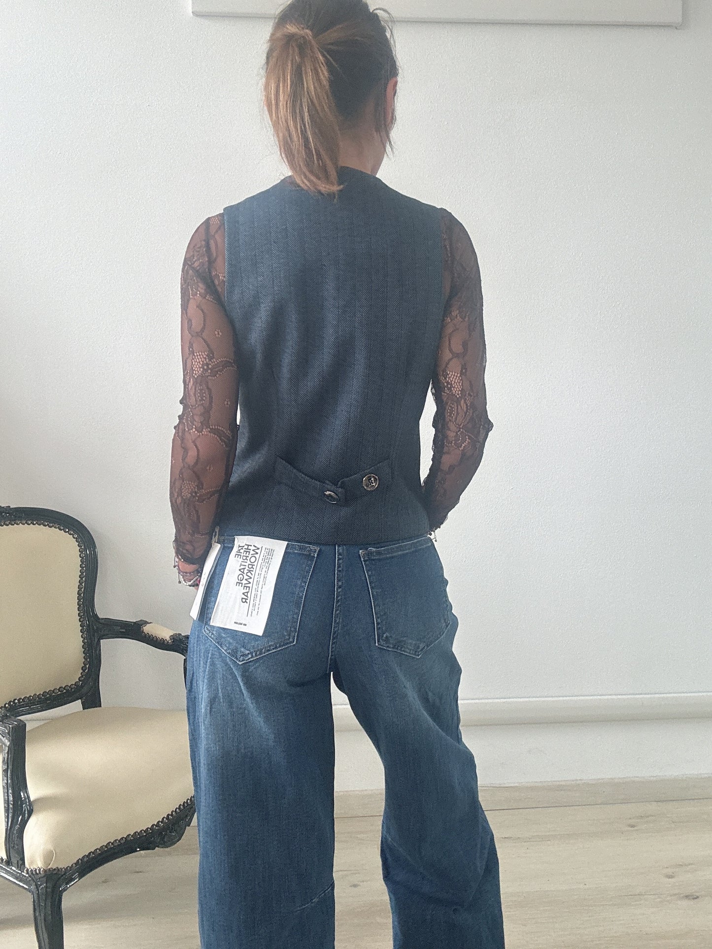Gilet spigato