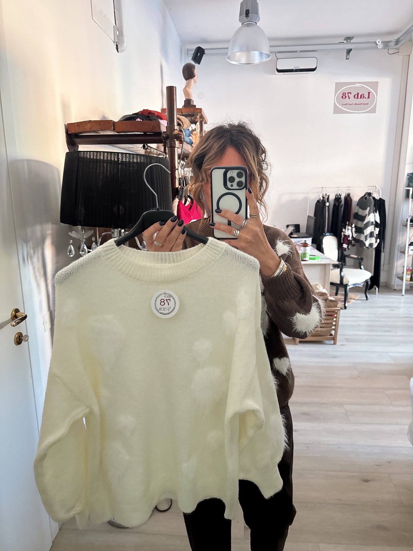 Maglioncino mohair