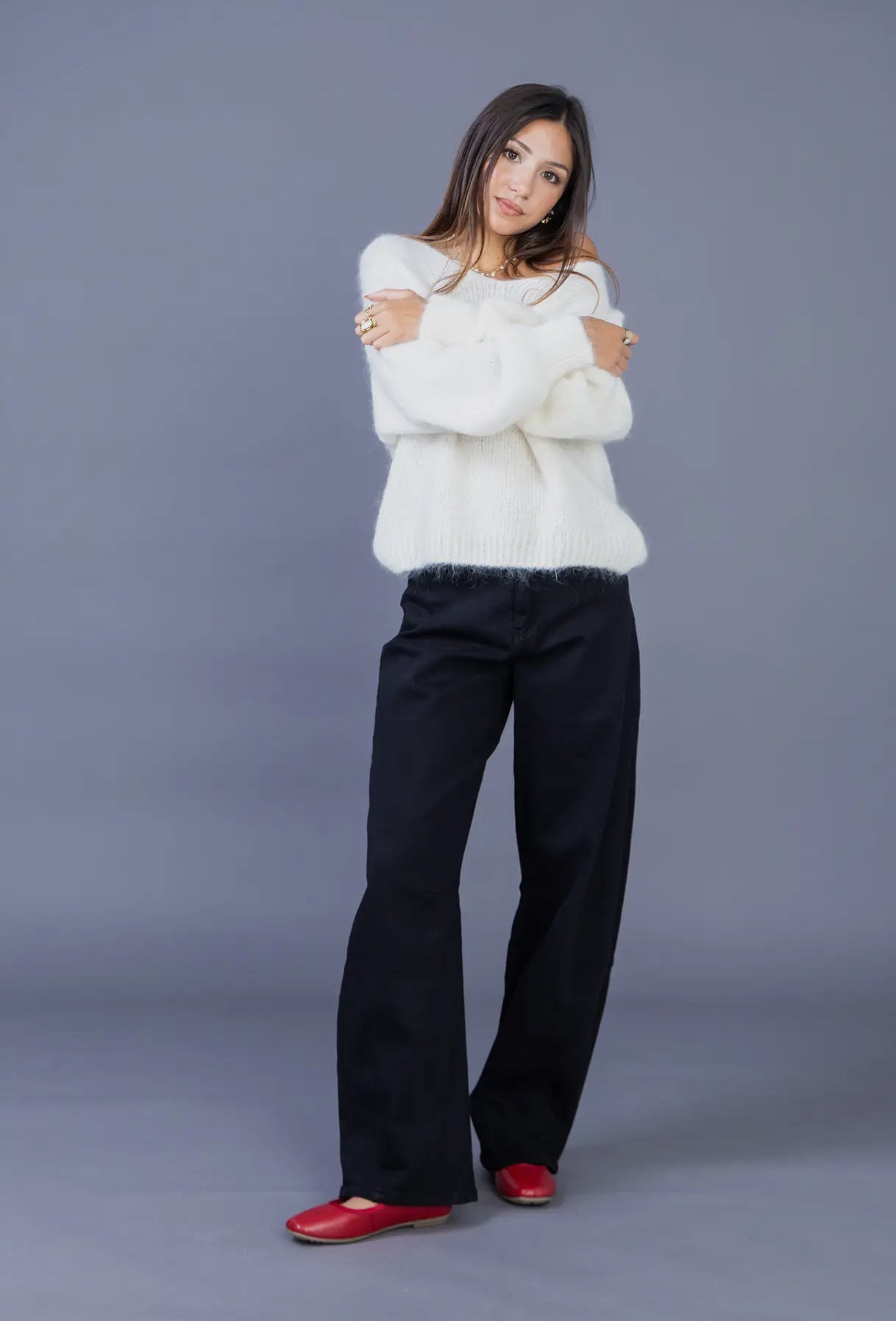 Jeans Barrel nero