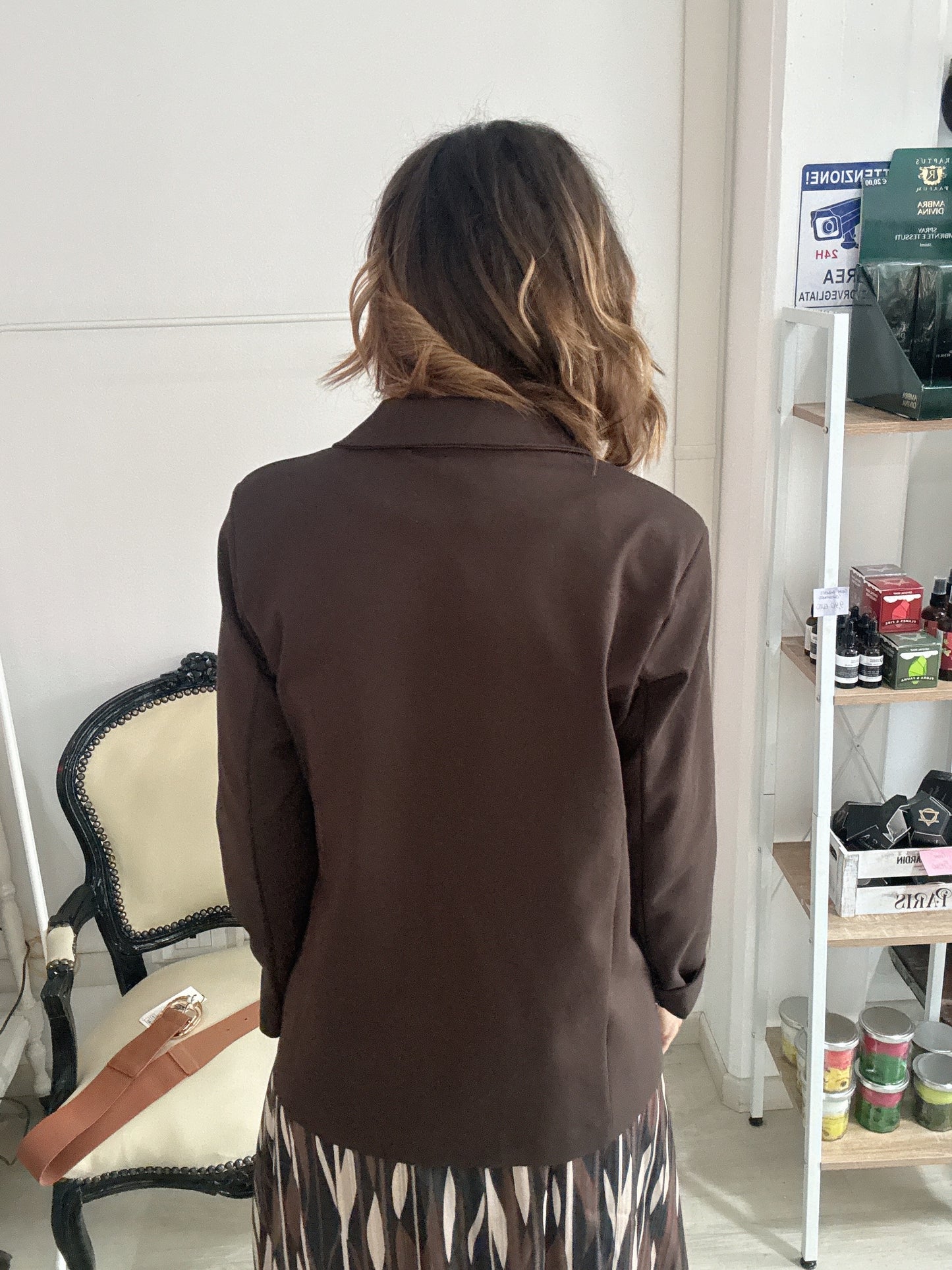 Blazer cioccolato