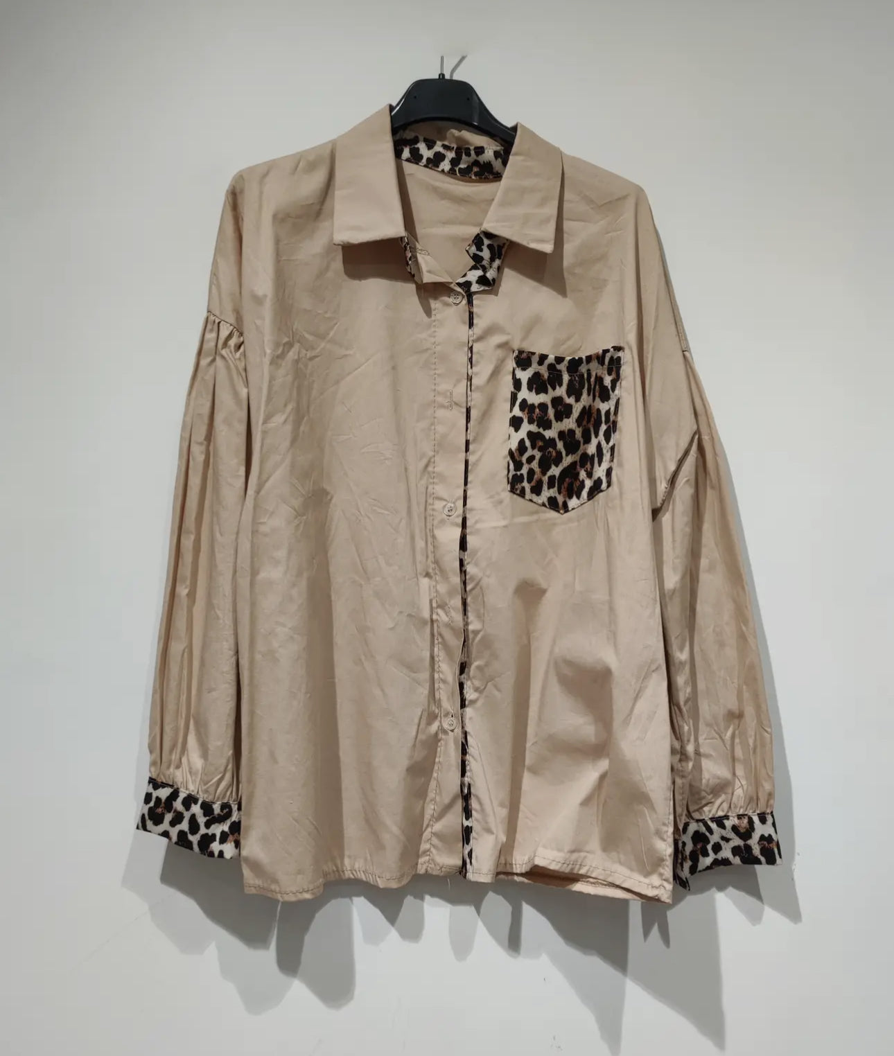 Camicia over animalier