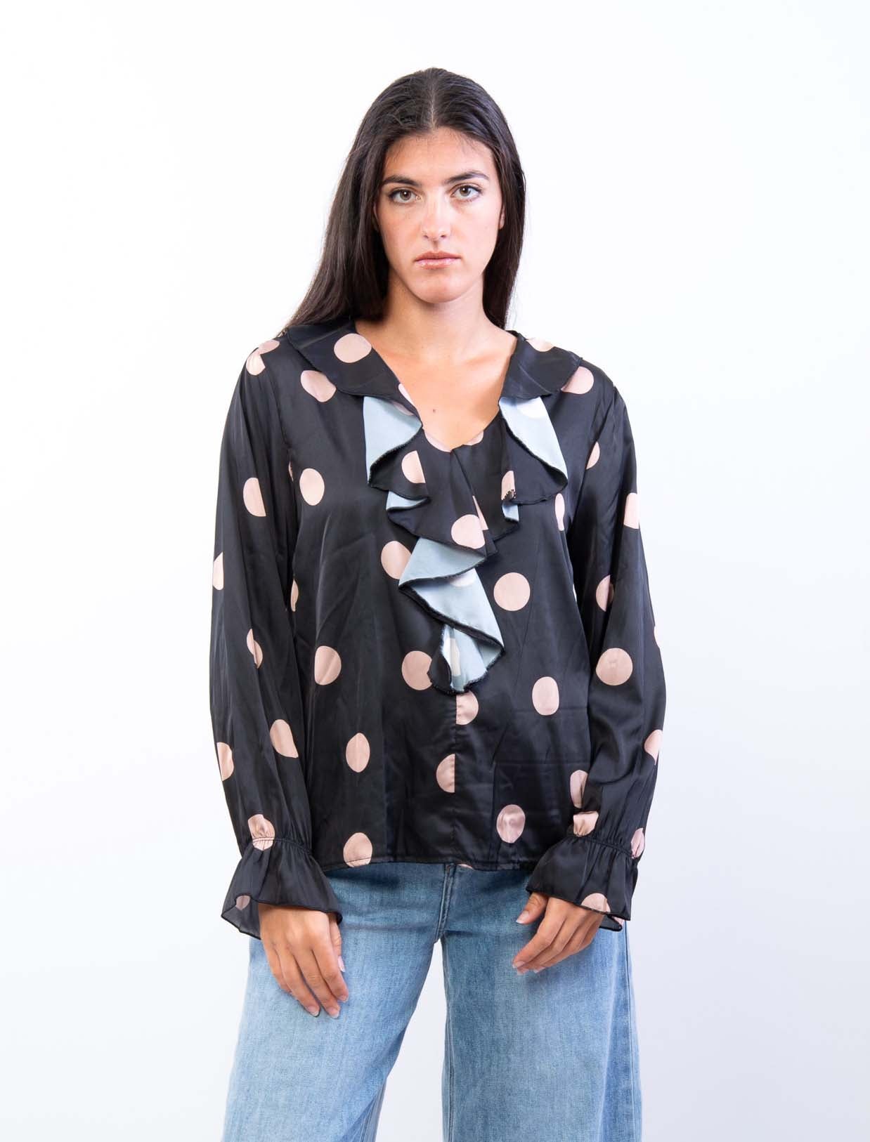 Blusa a pois
