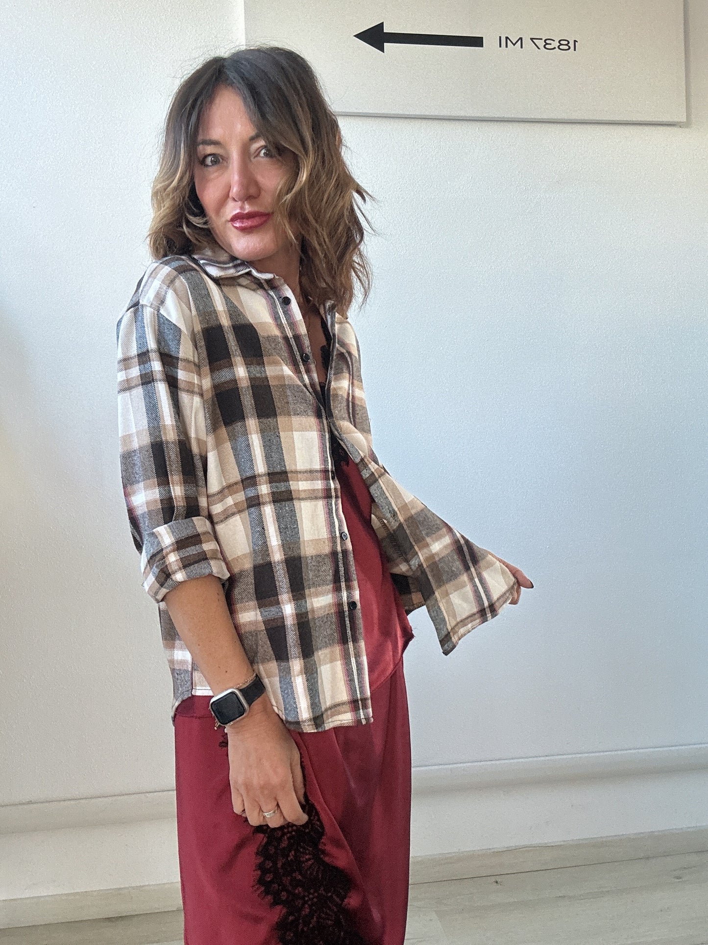 Camicia check