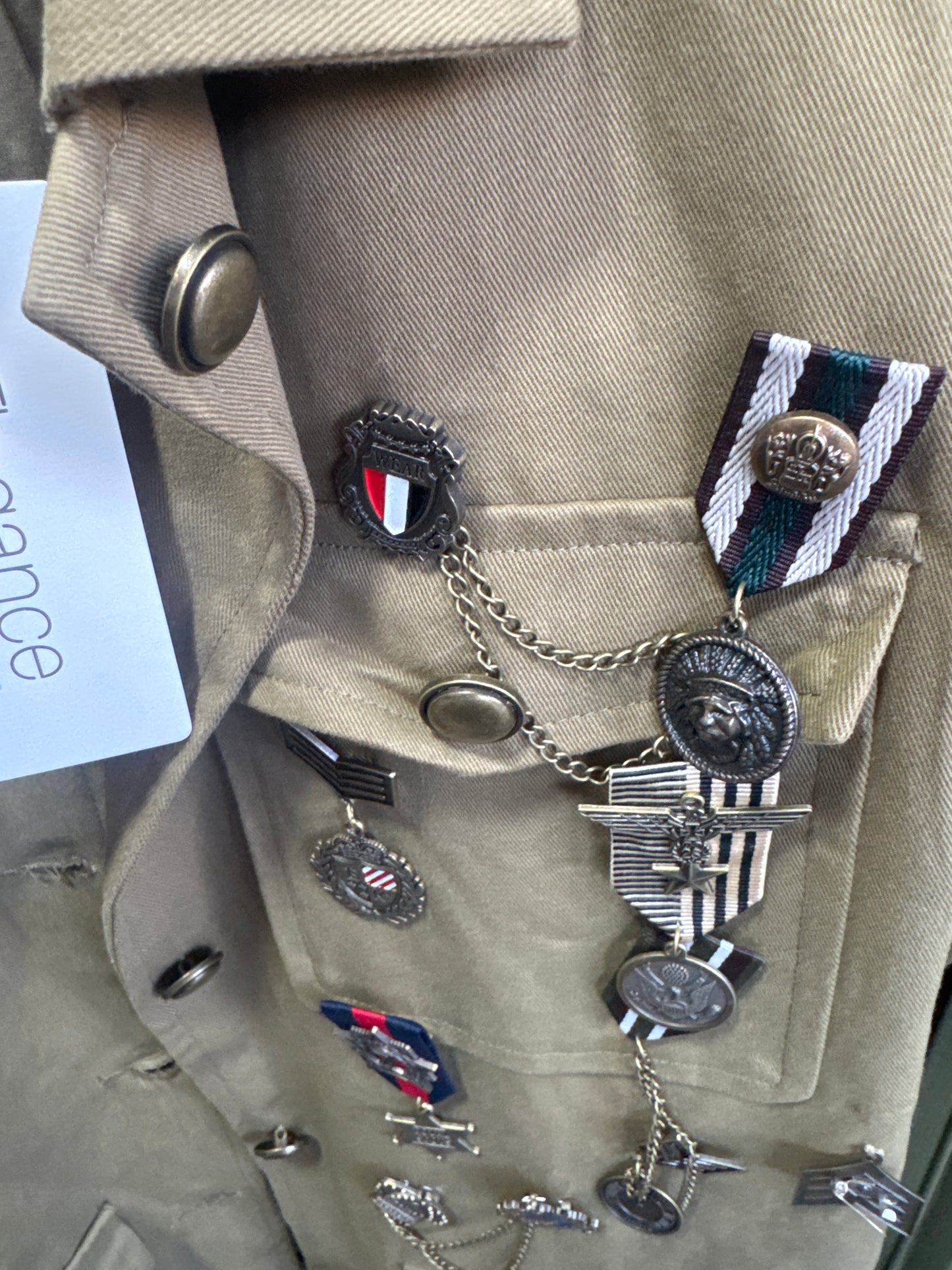 Giacca military over