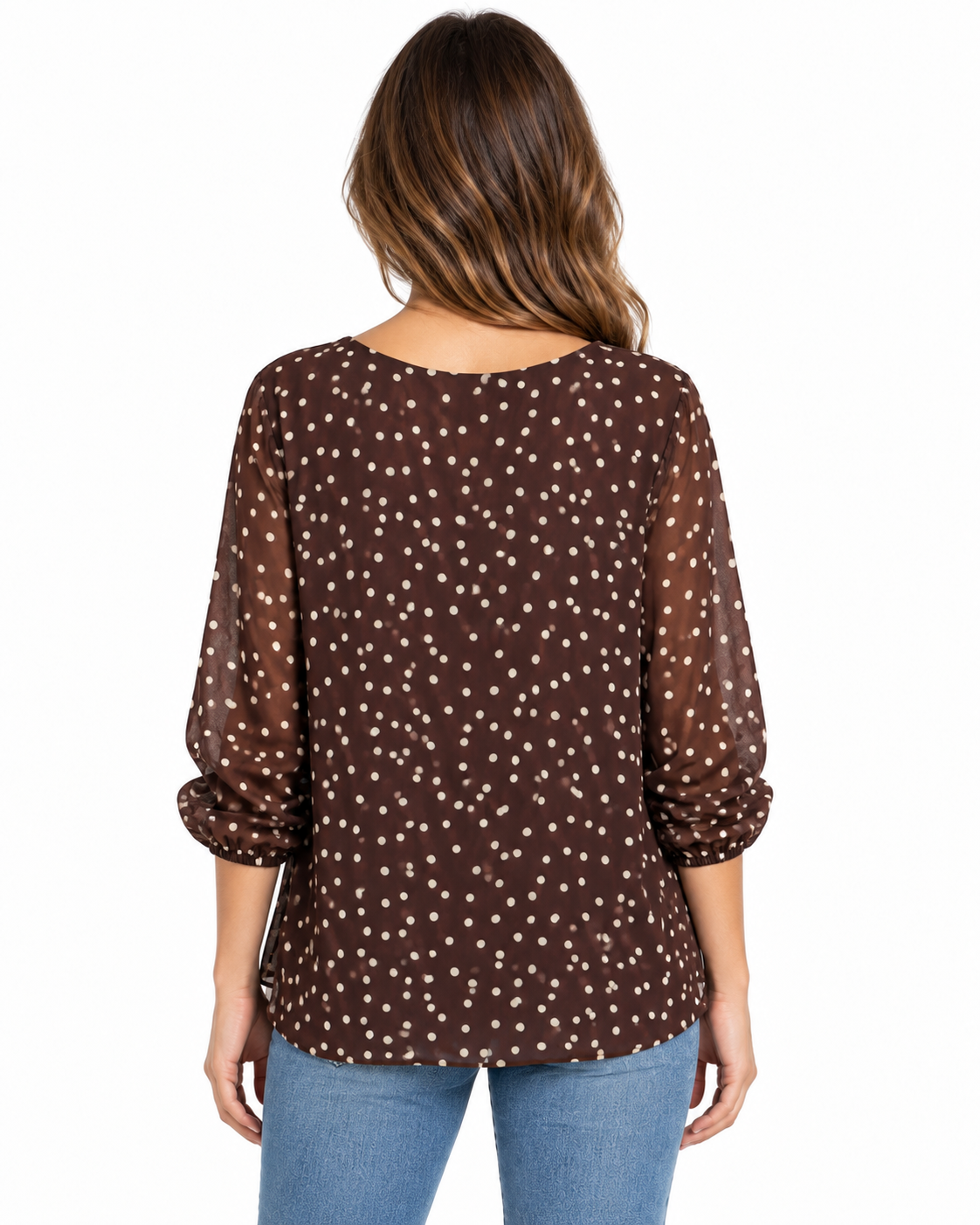 Blusa a pois