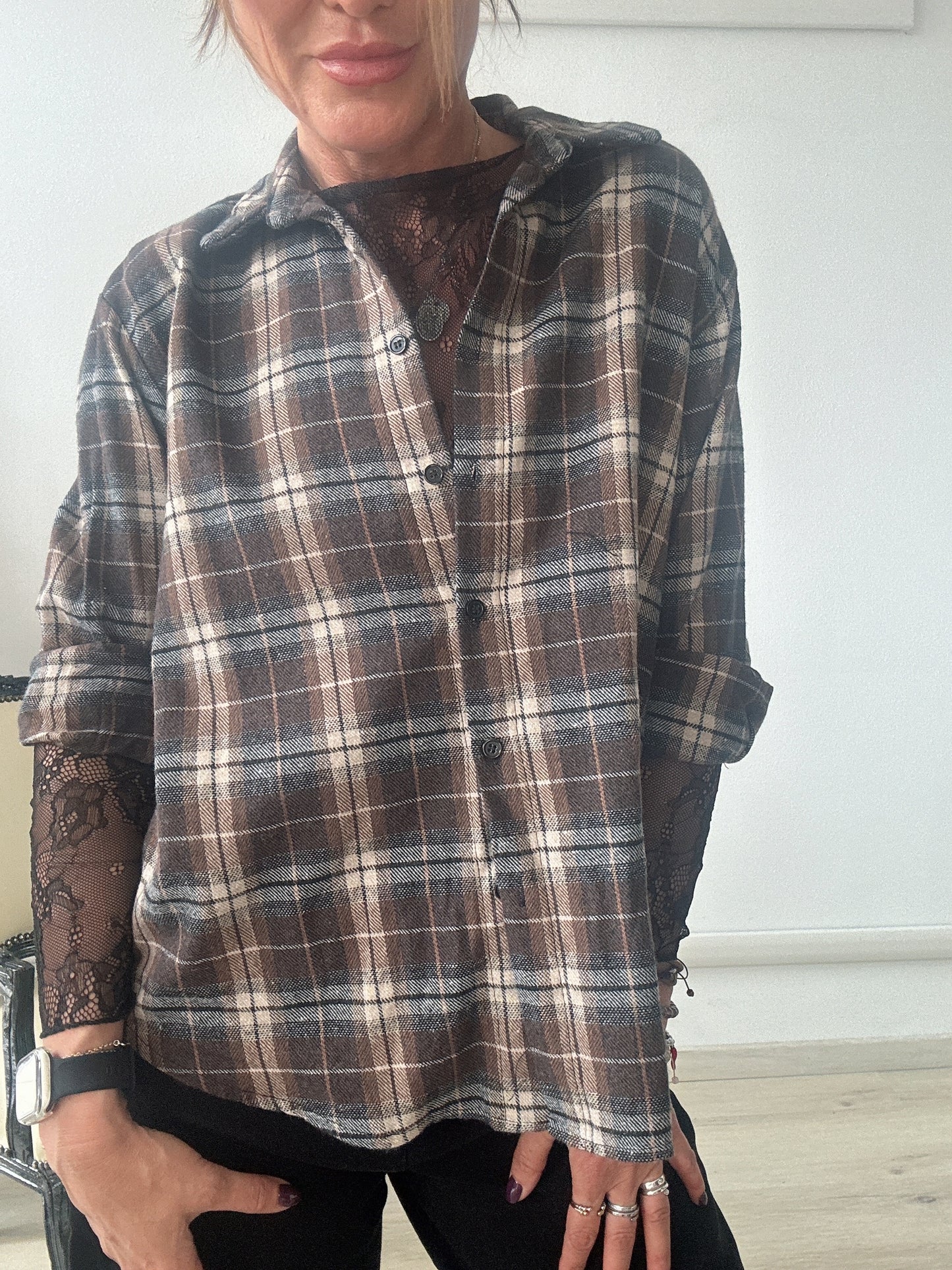 Camicia in flanella