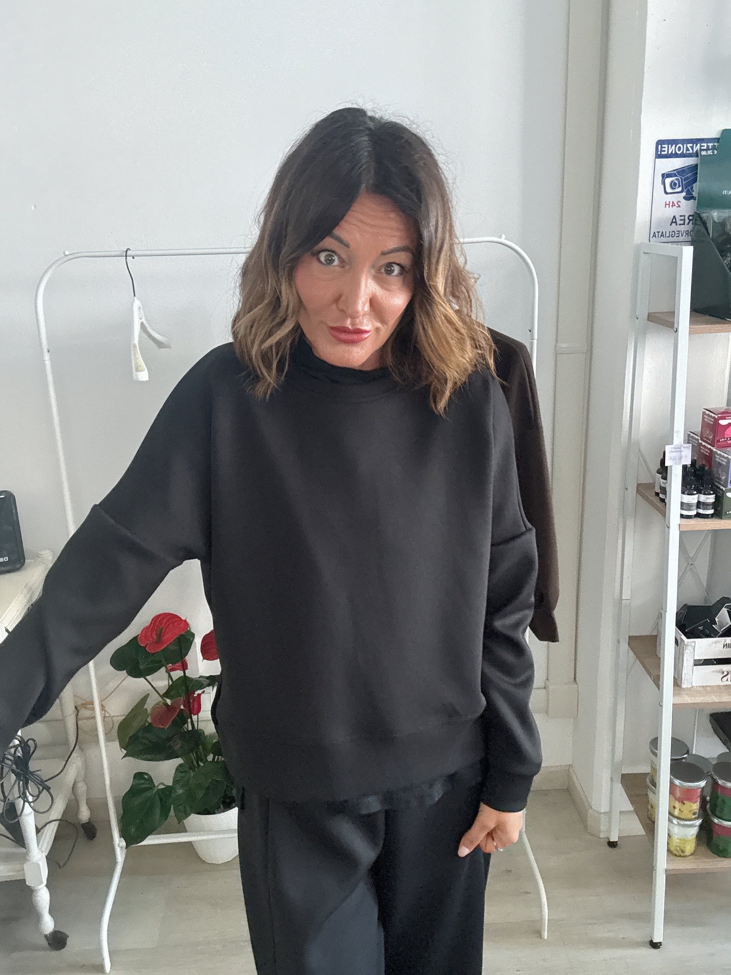 Felpa in neoprene