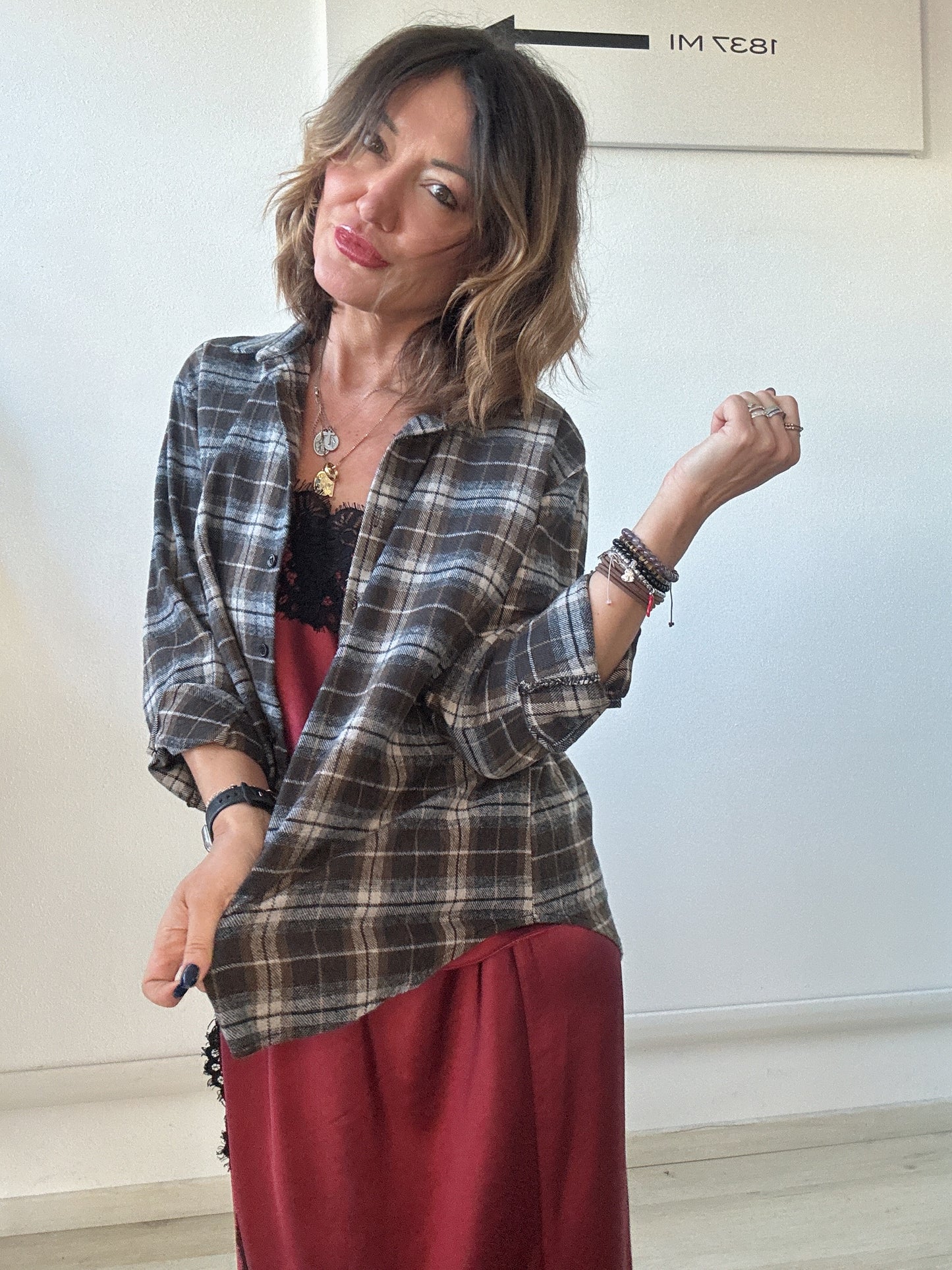 Camicia check