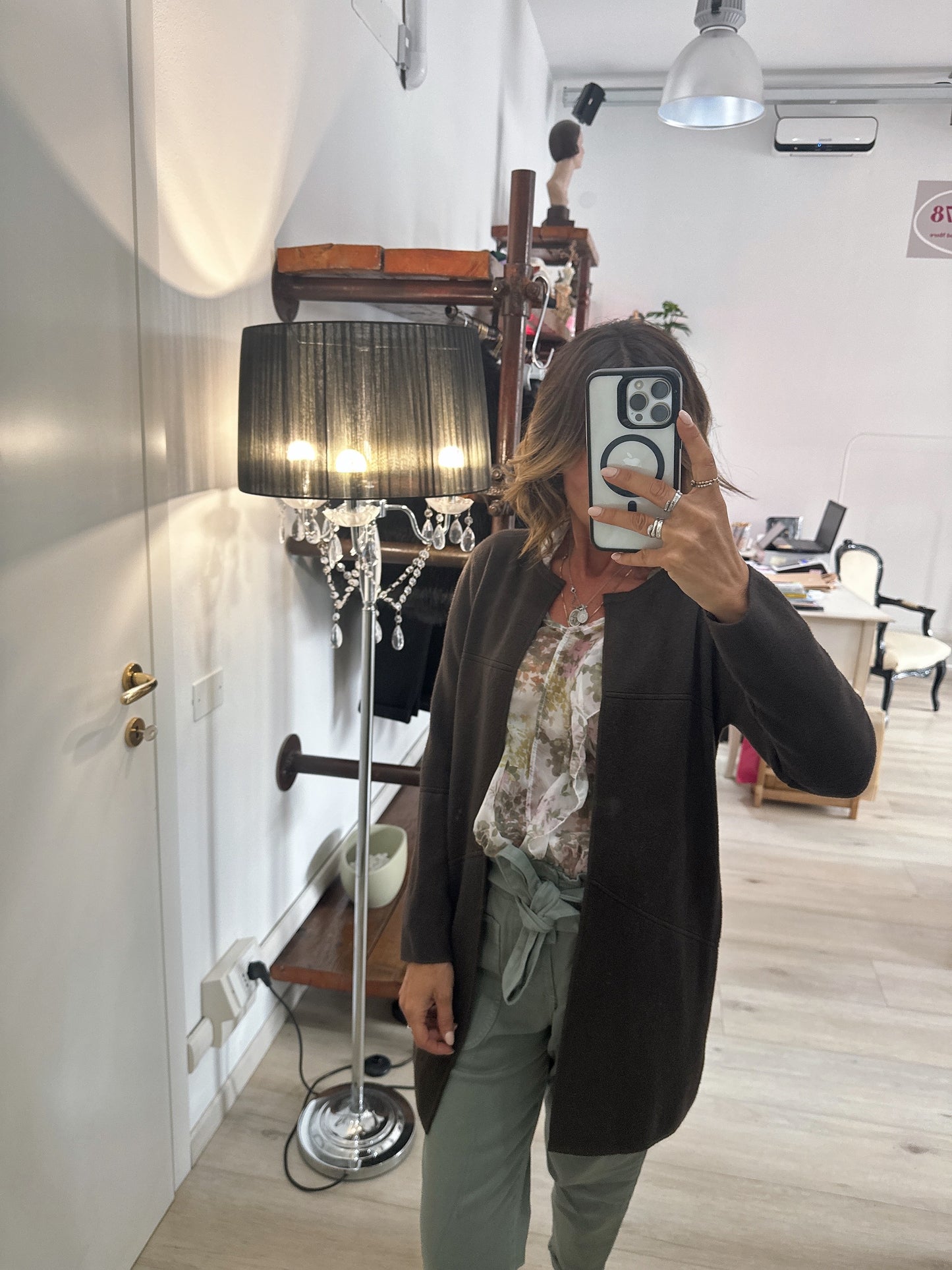 Cardigan lungo