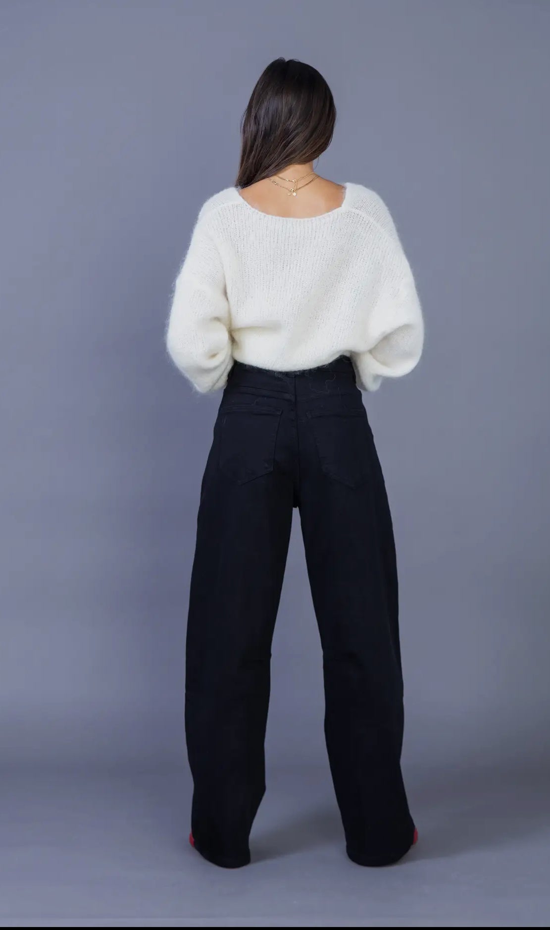 Jeans Barrel nero