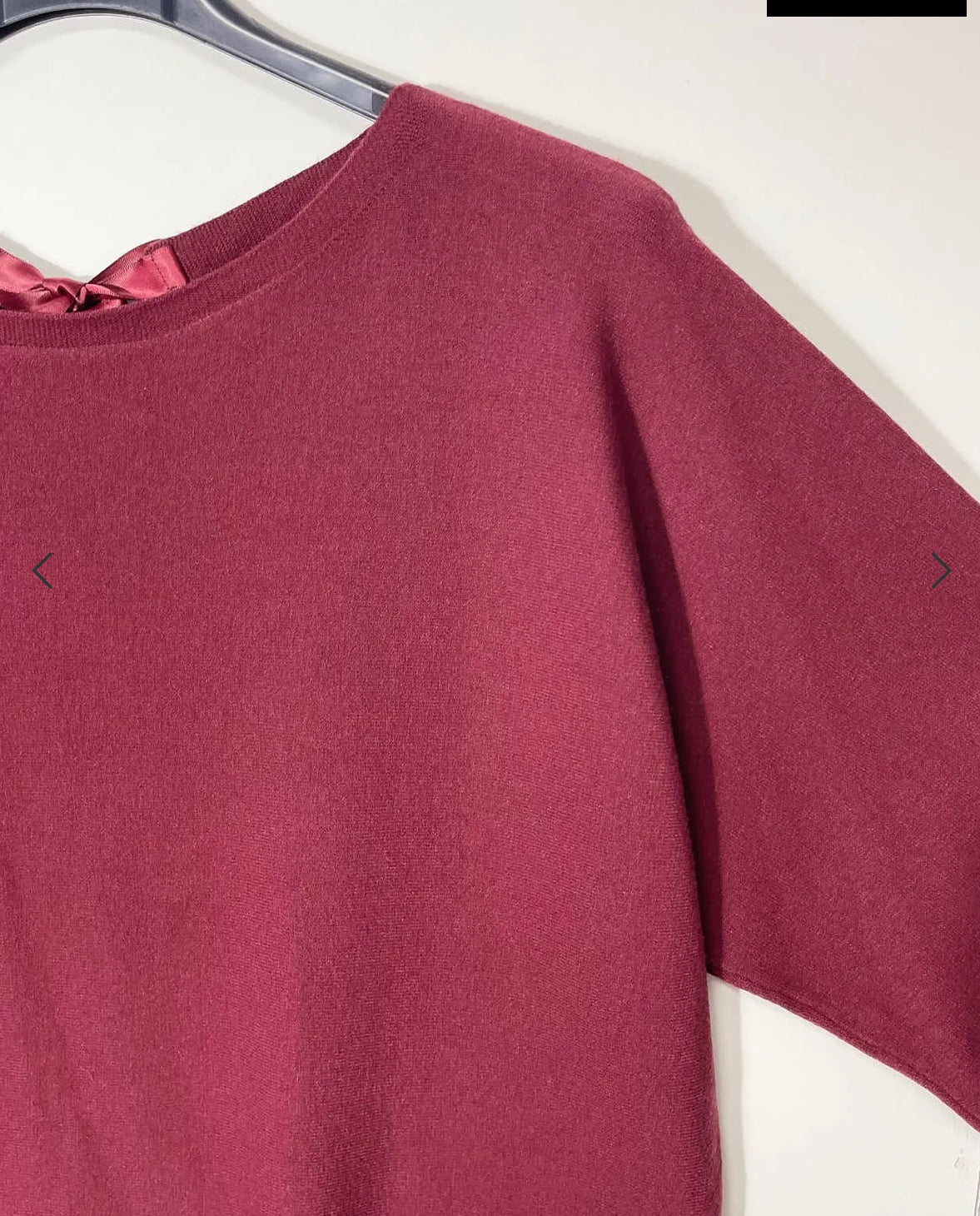 Maglia con fiocchetto