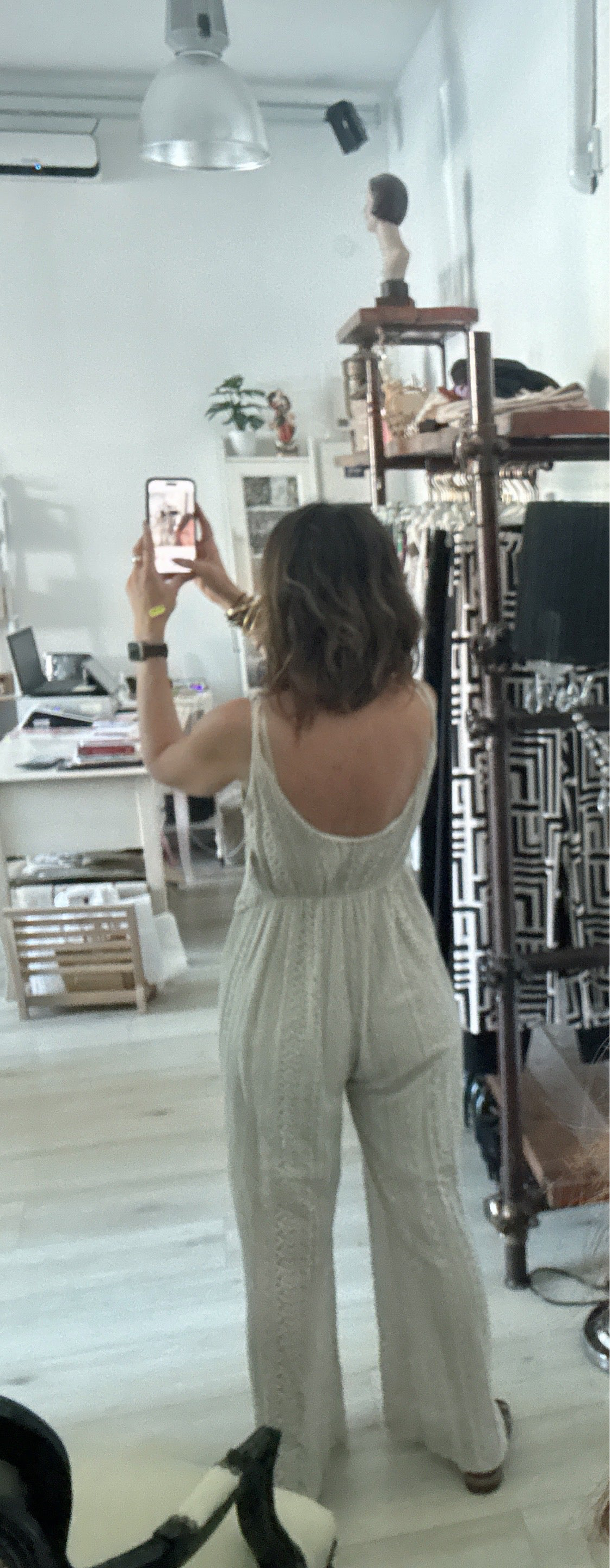 Tuta in macramè
