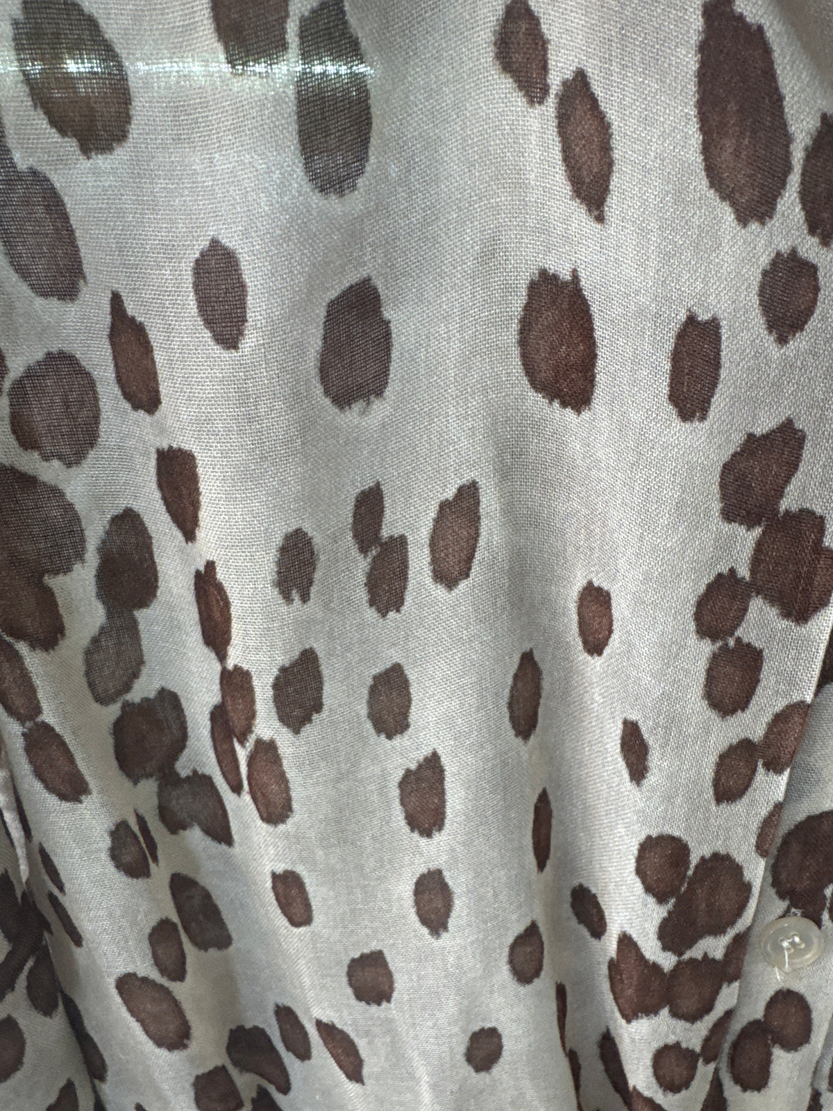 Camicia misto lana e viscosa