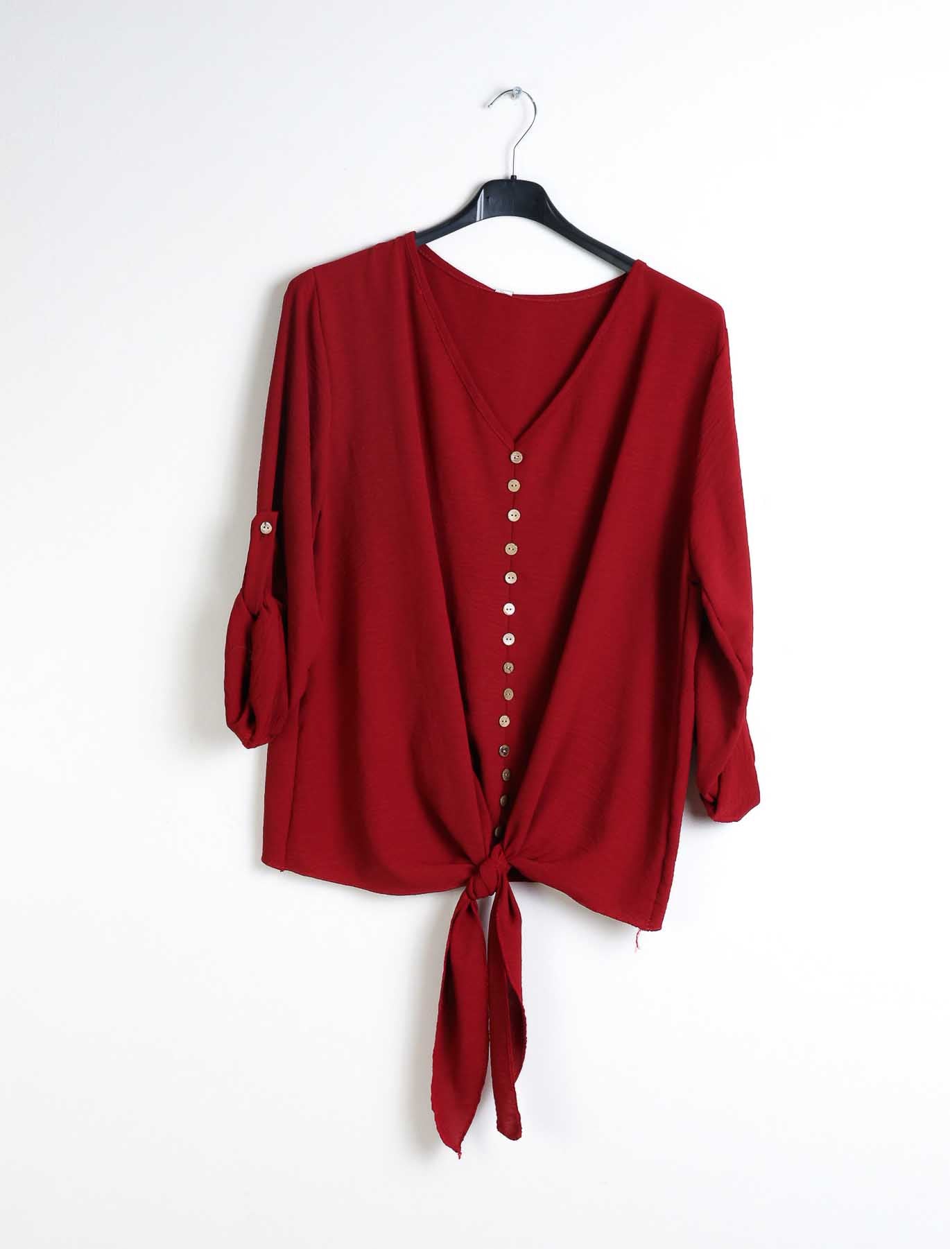 Blusa con nodo
