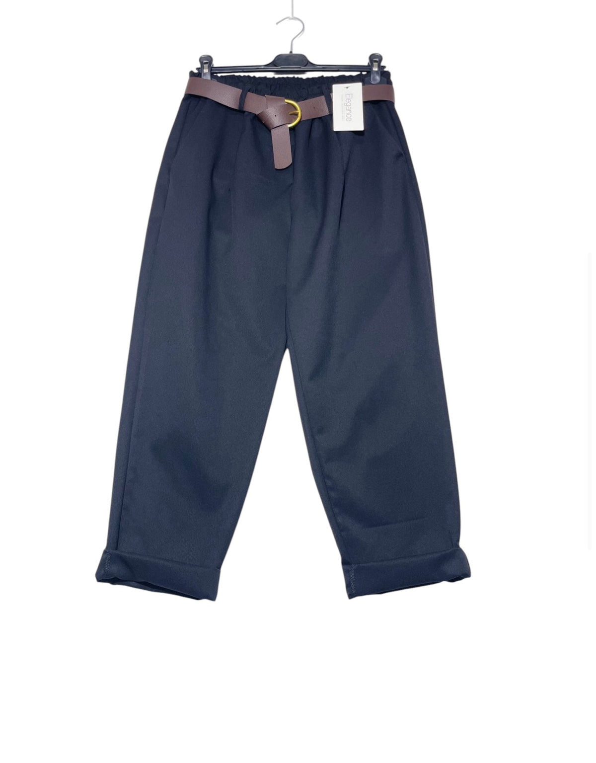 Pantalone a matita in cotone