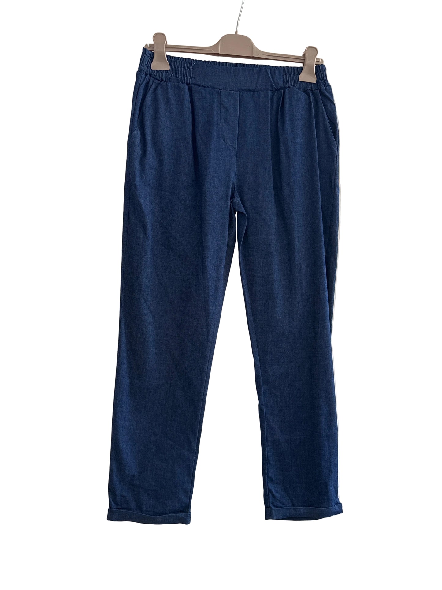 Pantalone in chambray