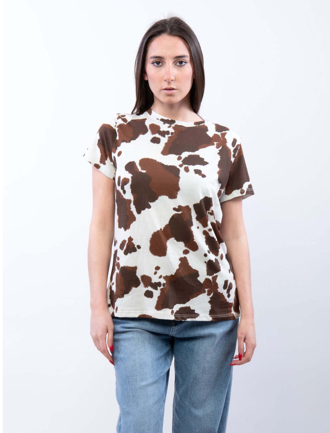 T-shirt cow print