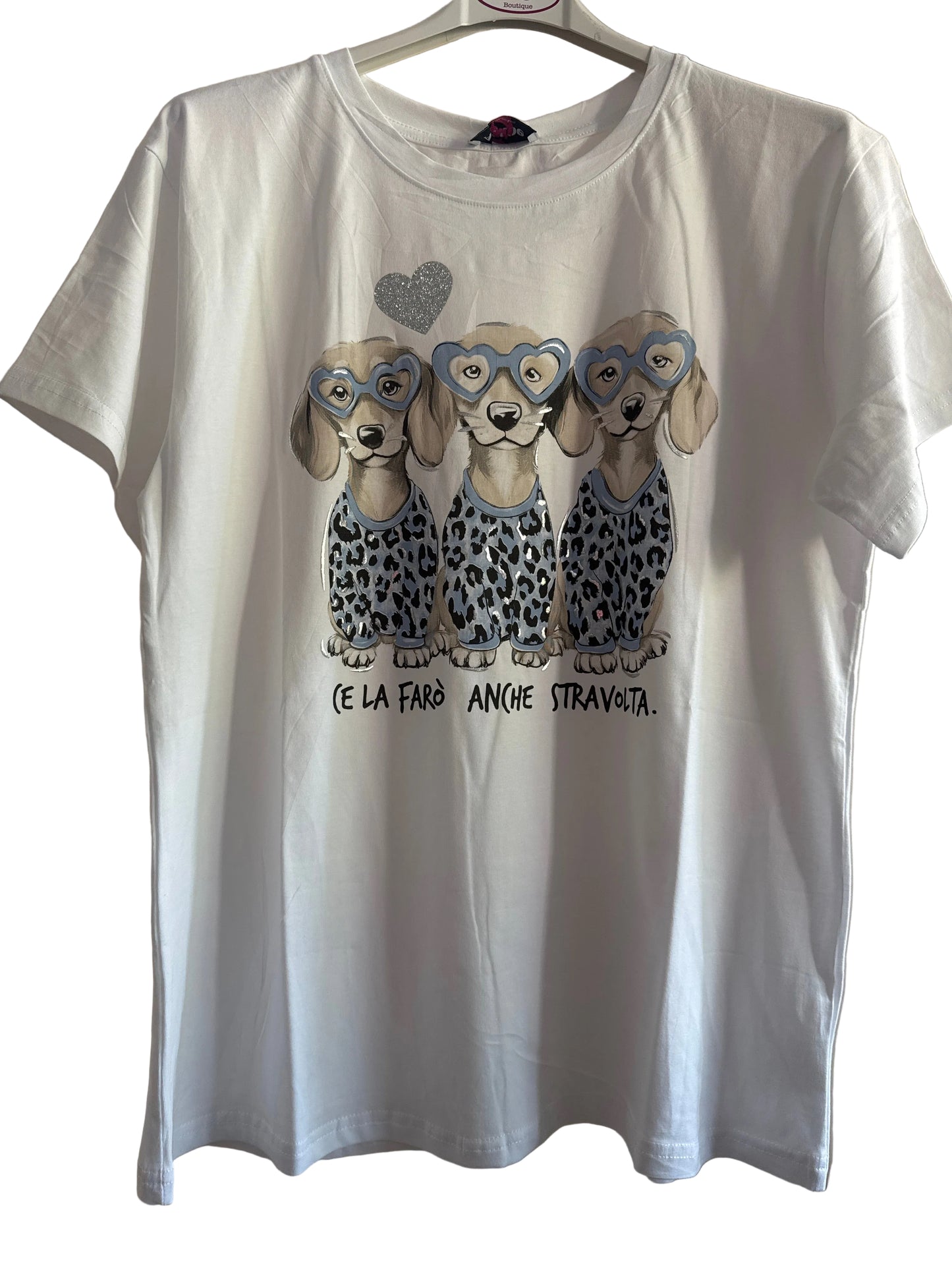 T shirt over bassotti