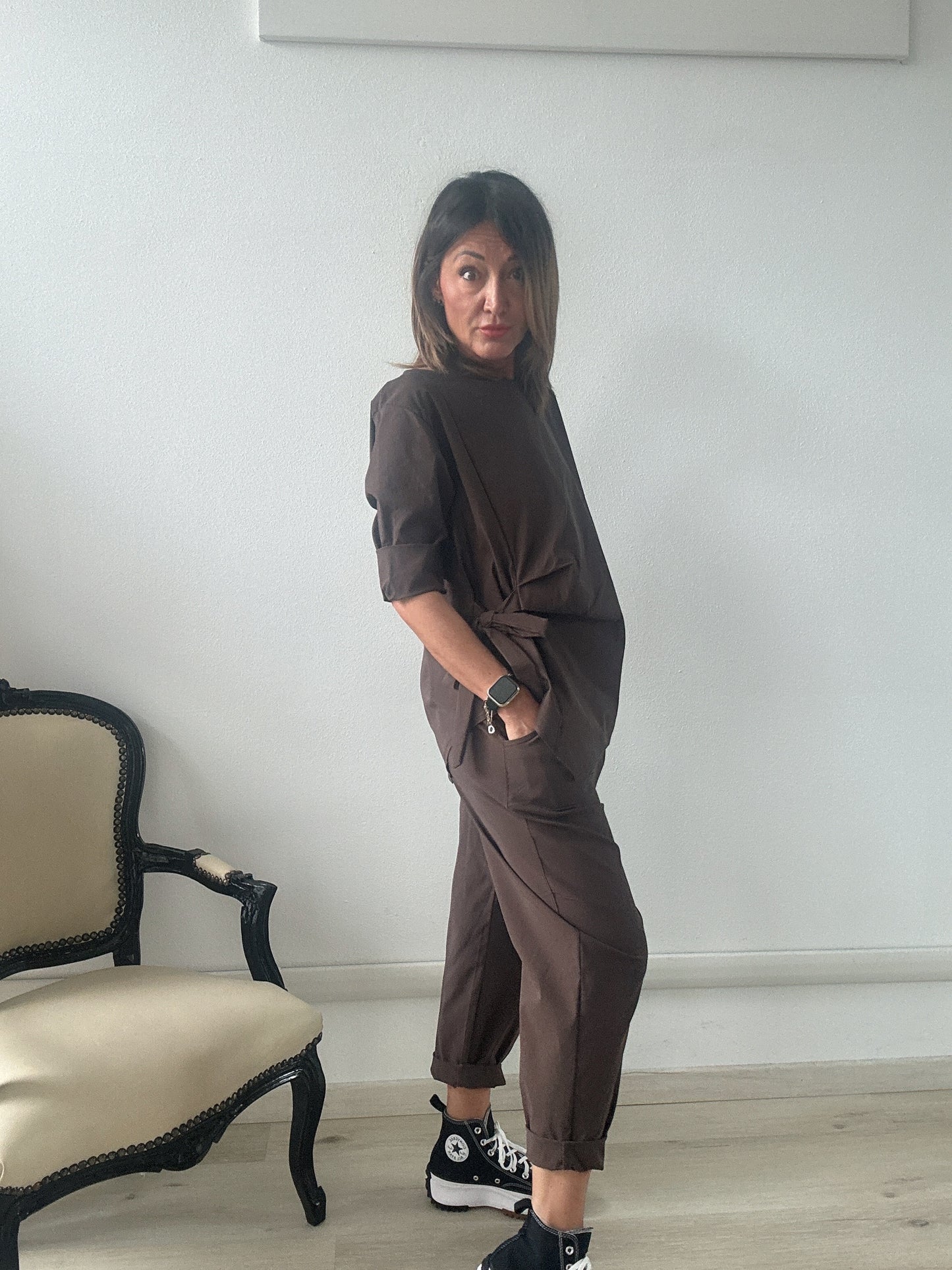Pantalone in viscosa