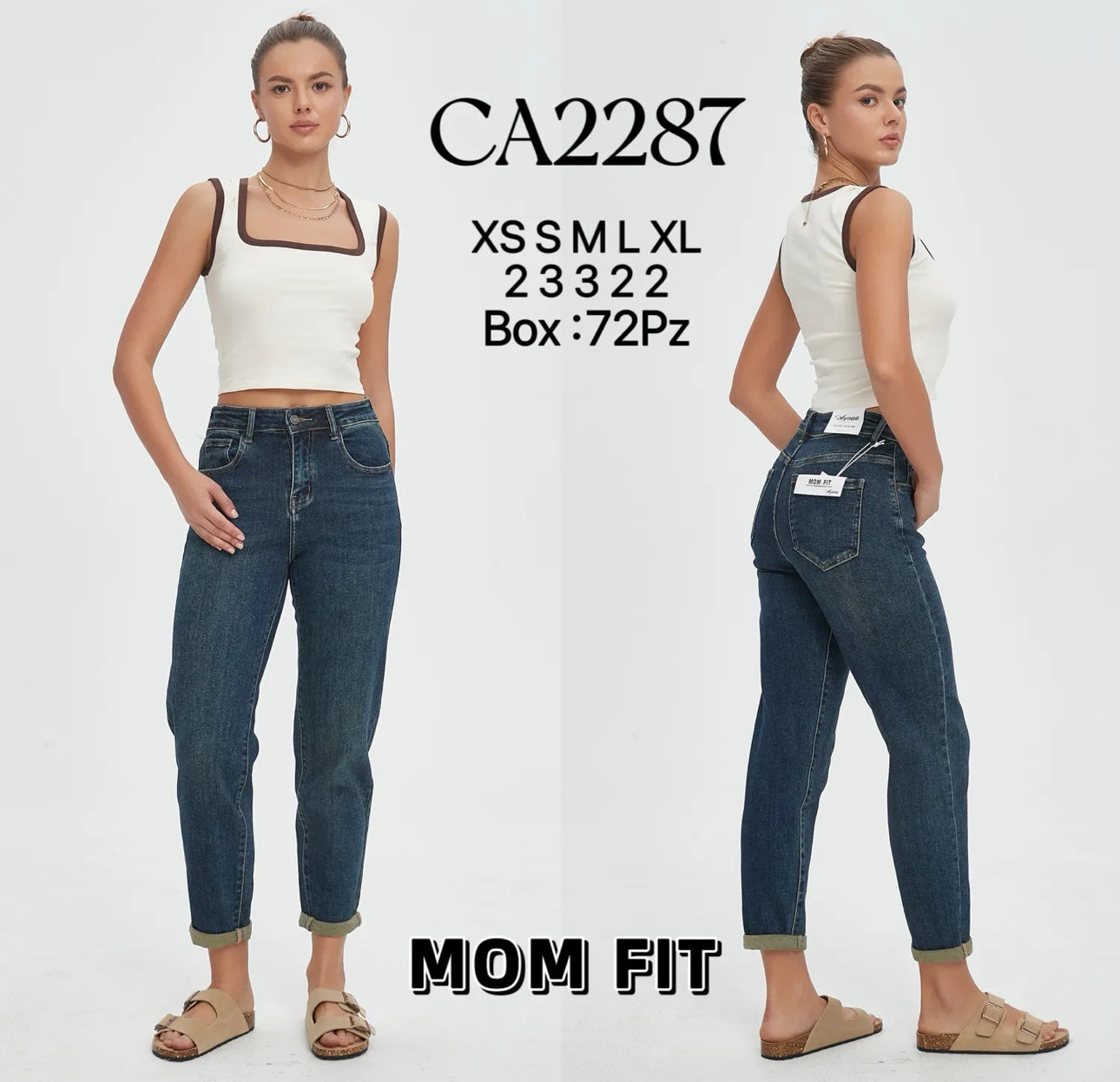 Jeans Mom fit