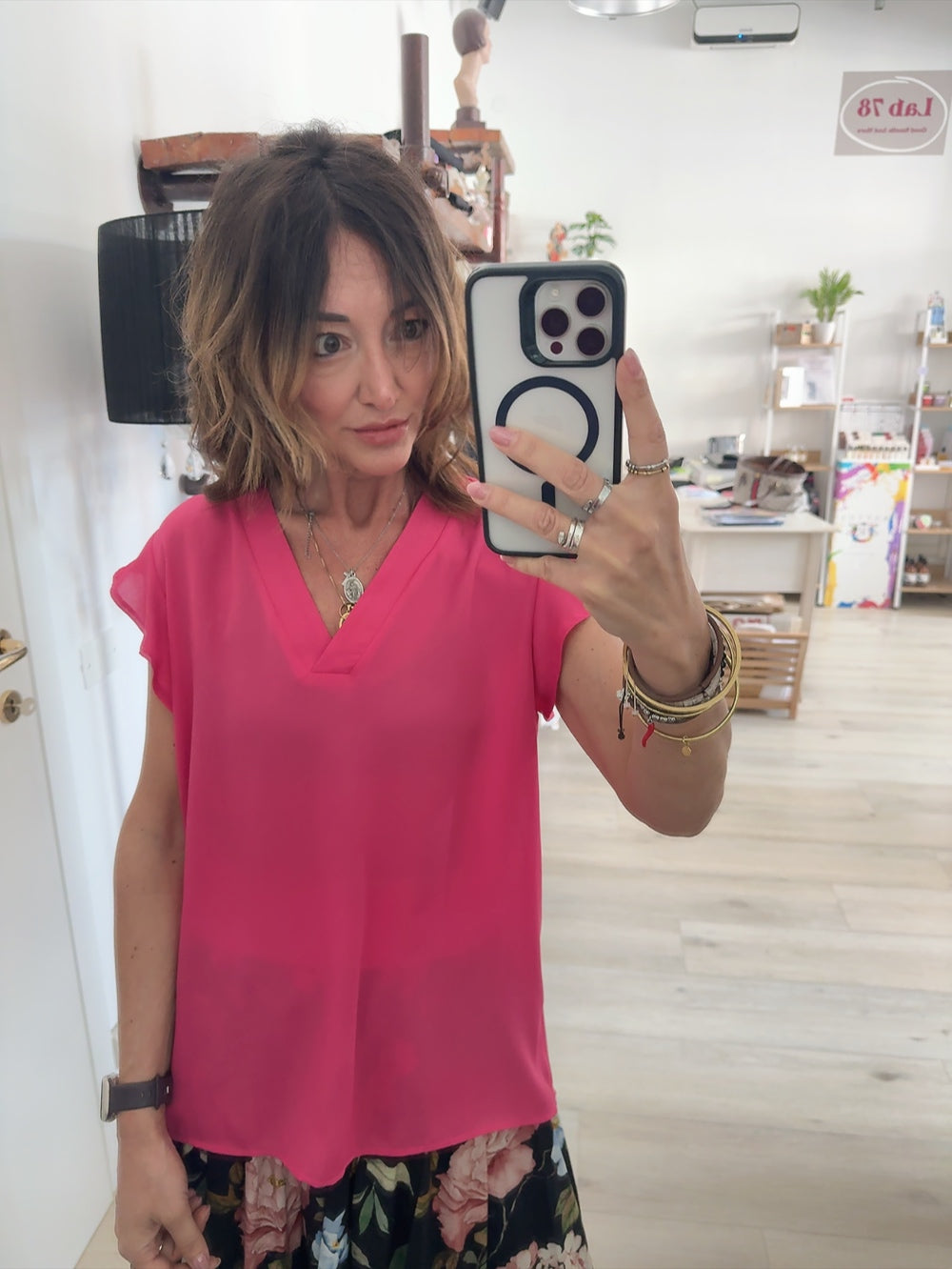 Blusa a V