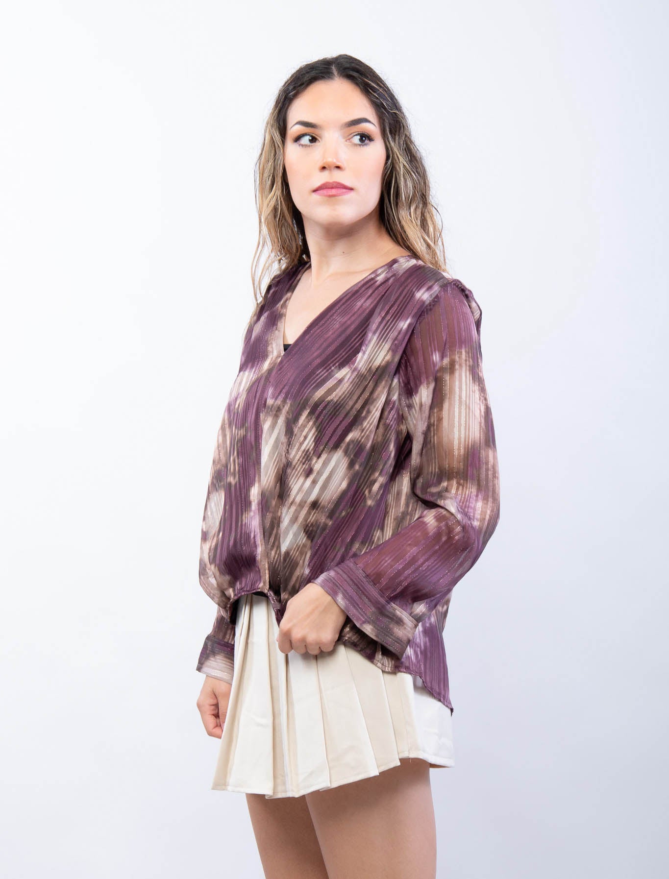 Blusa a V