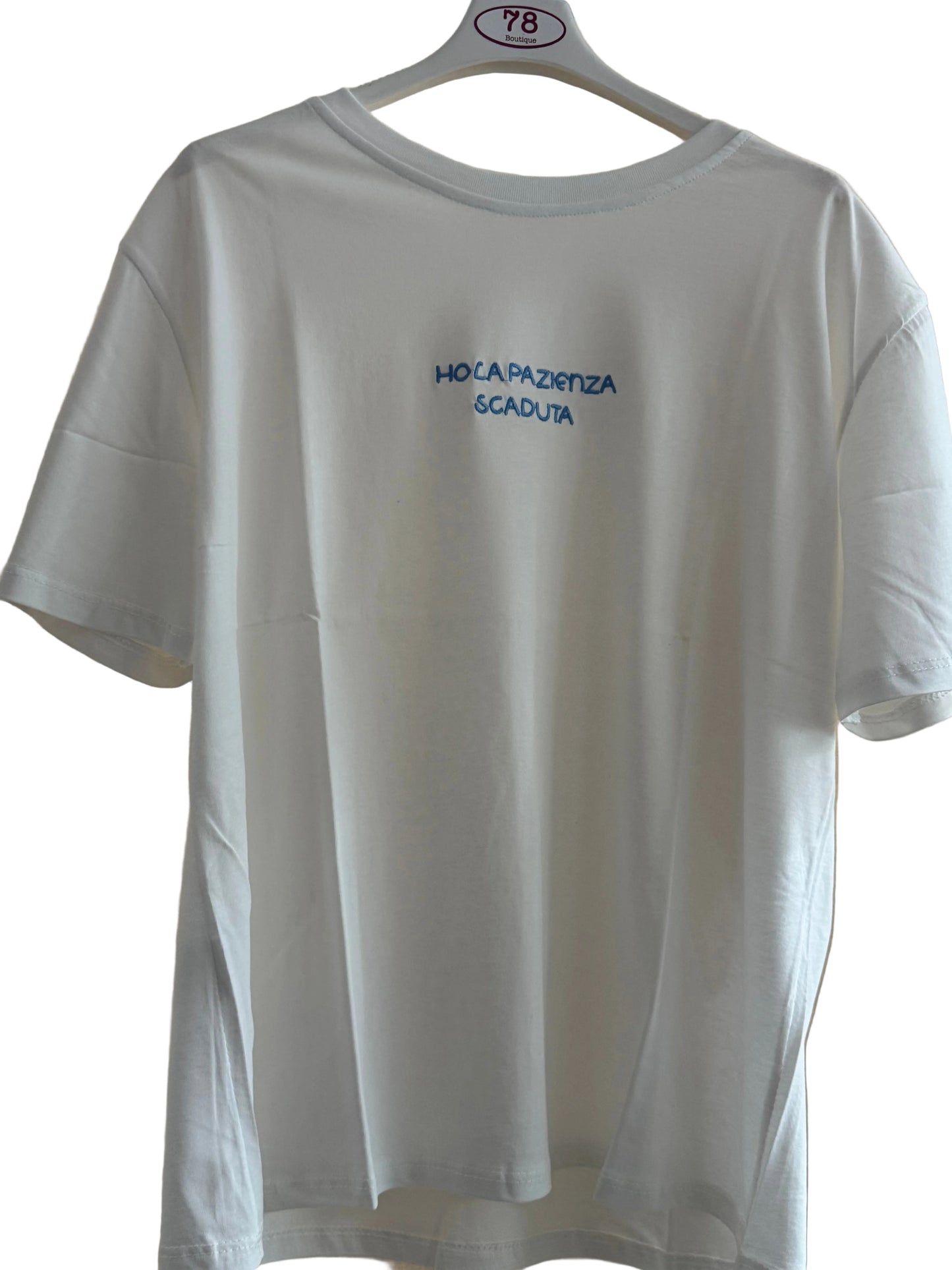 T shirt “Ho la pazienza scaduta”