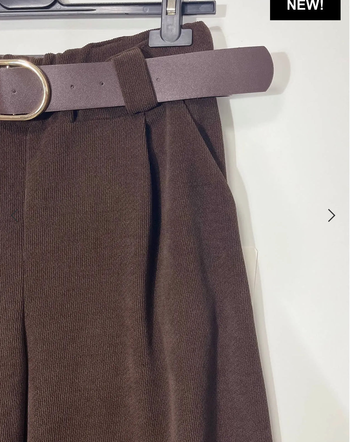 Pantalone in velluto