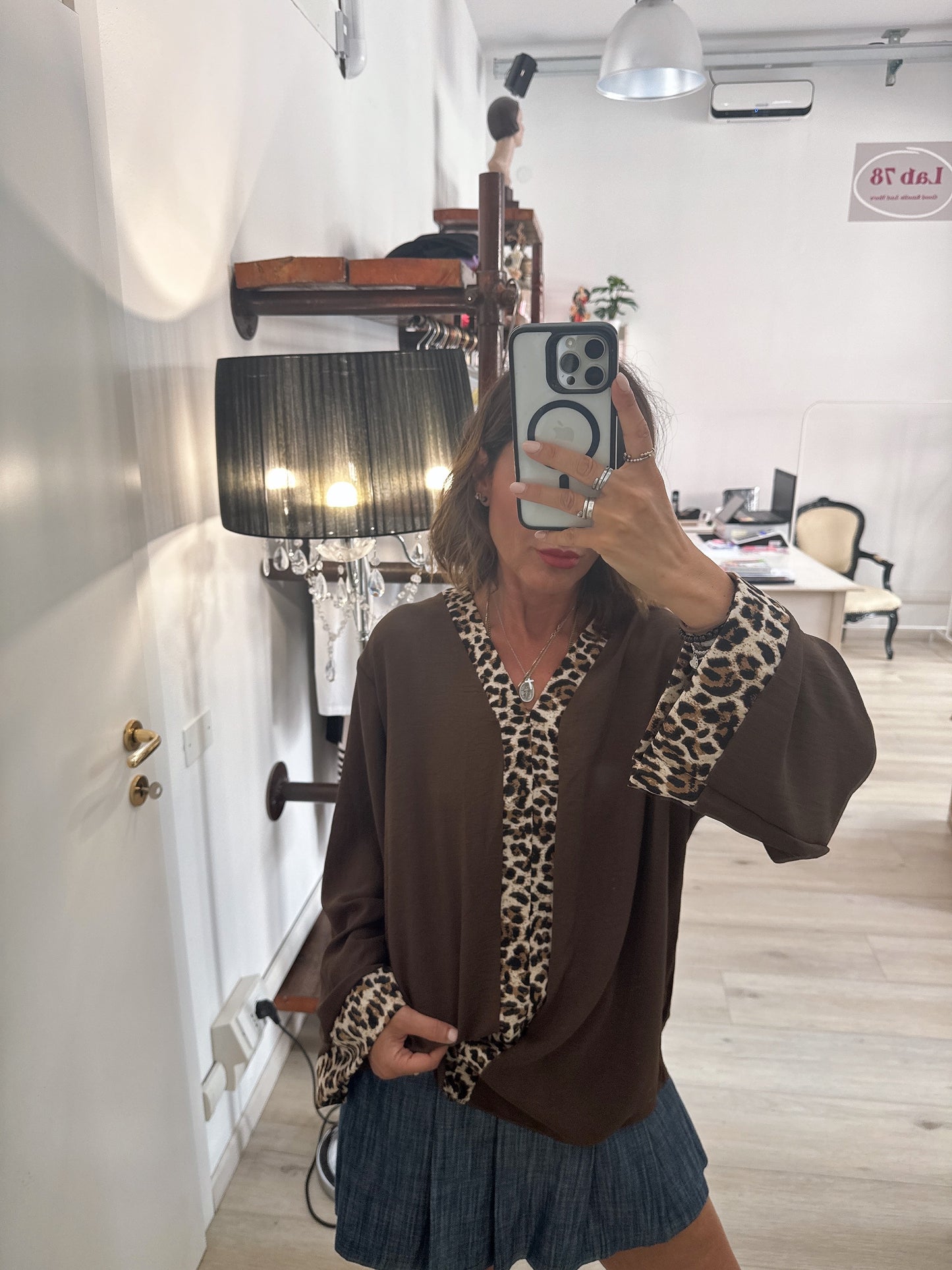 Blusa maculata