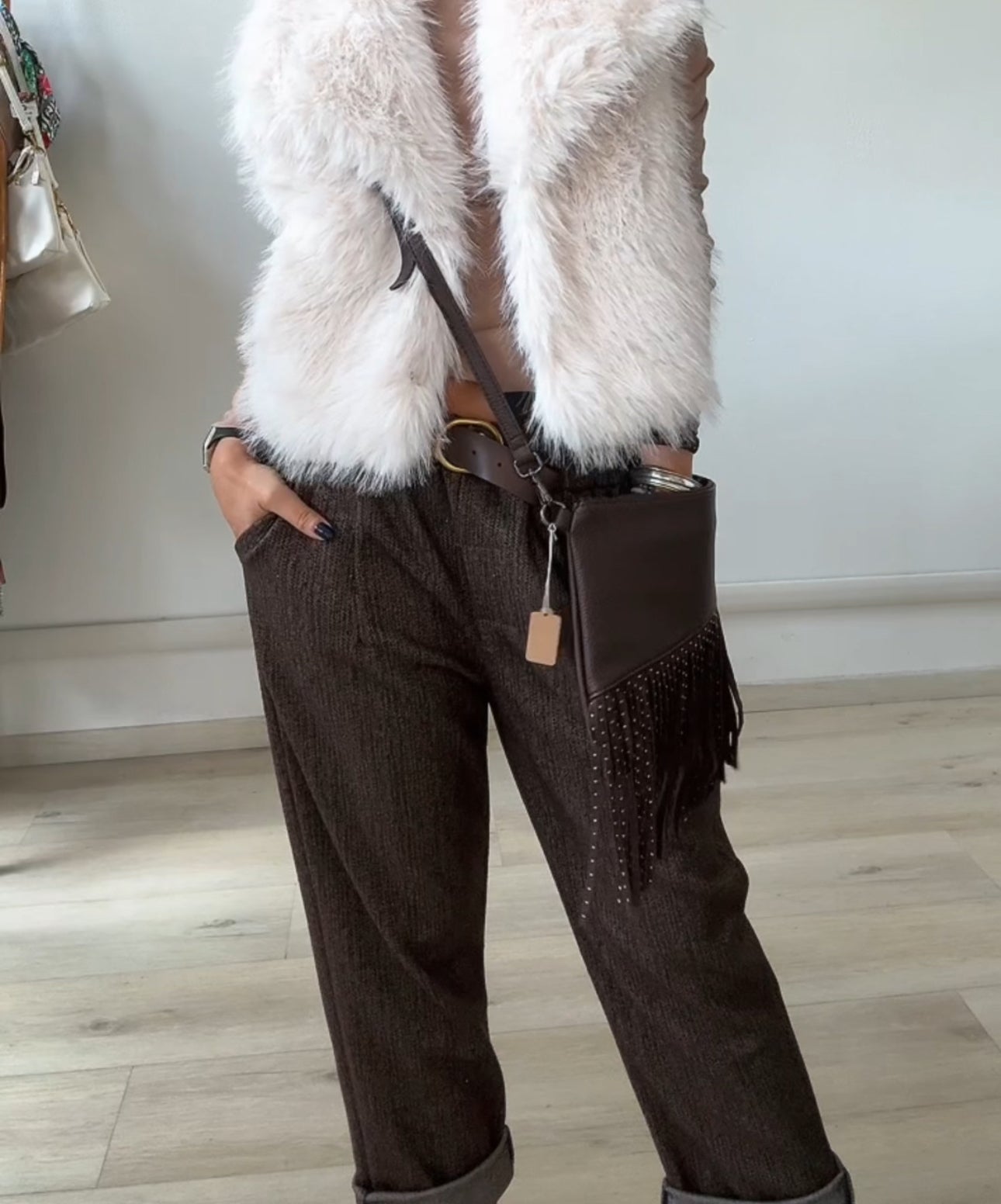 Pantalone in flanella