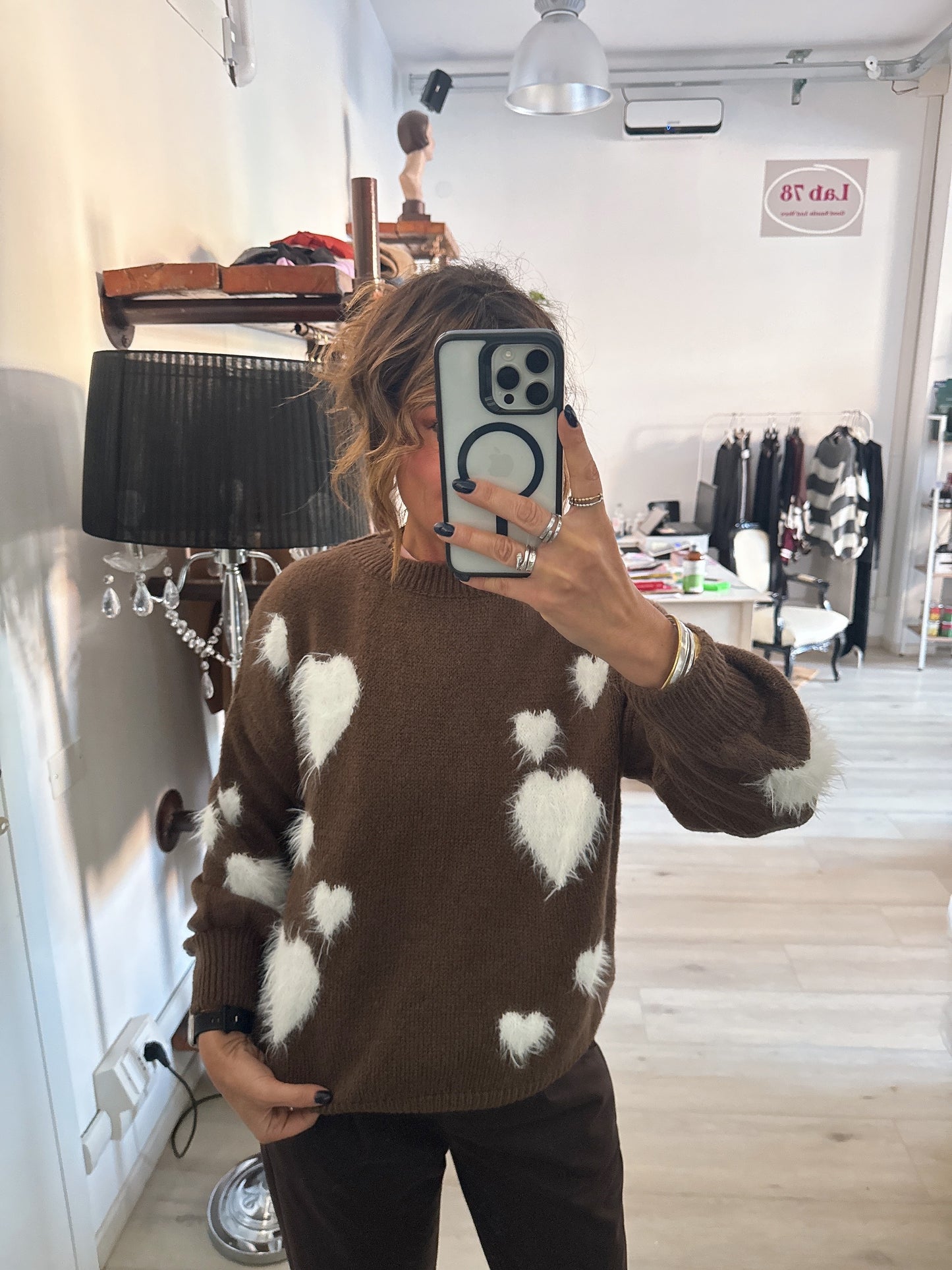 Maglioncino mohair