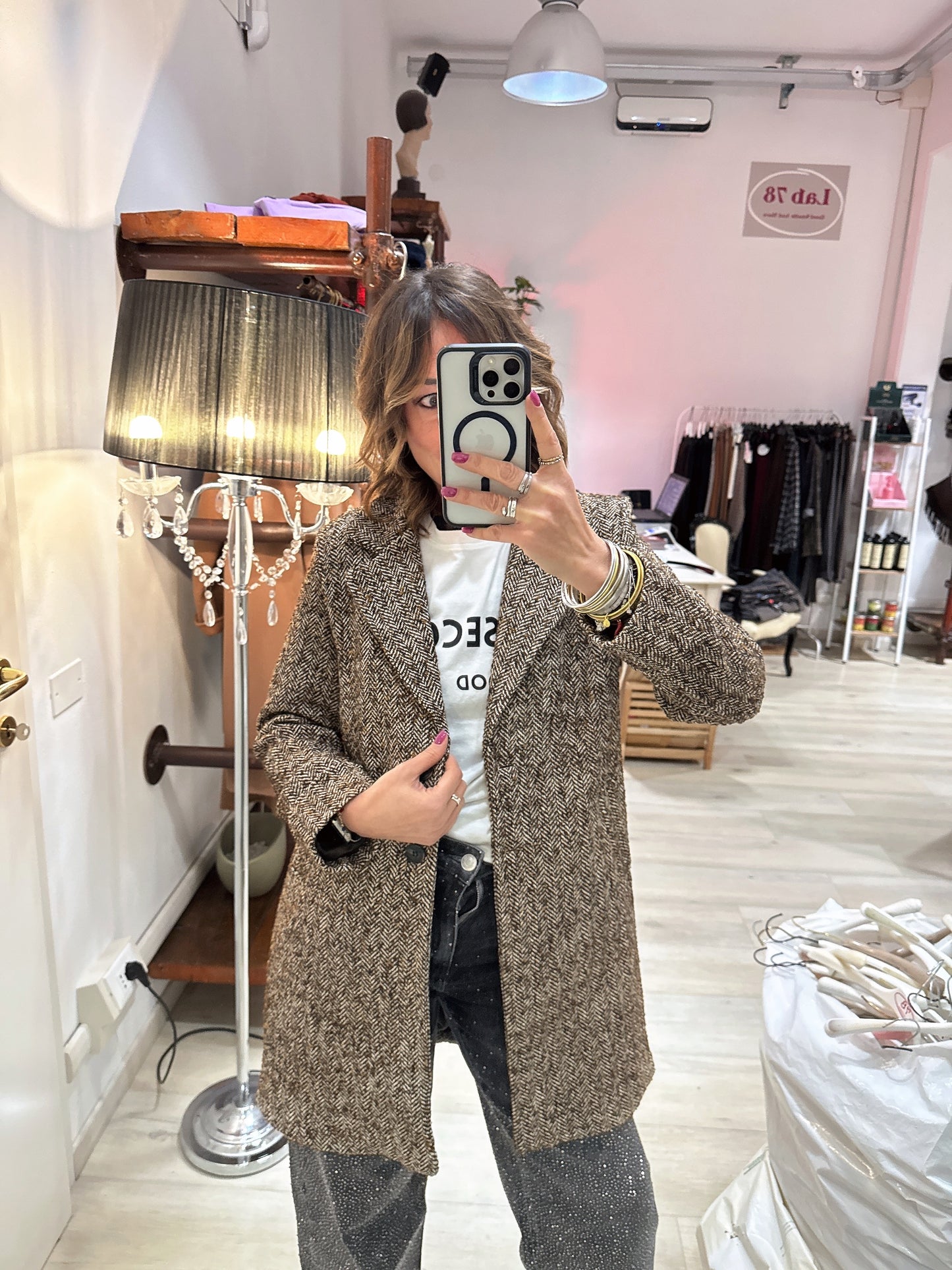 Cappotto spigato