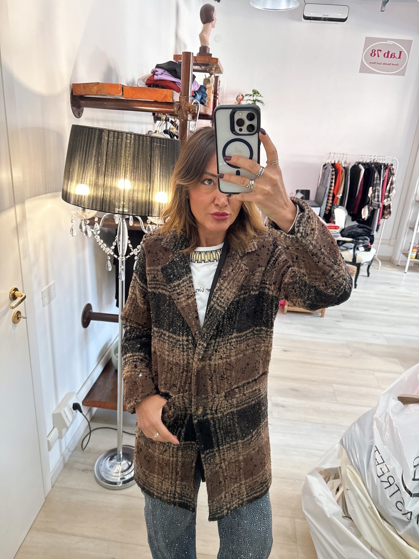 Cappotto misto lana