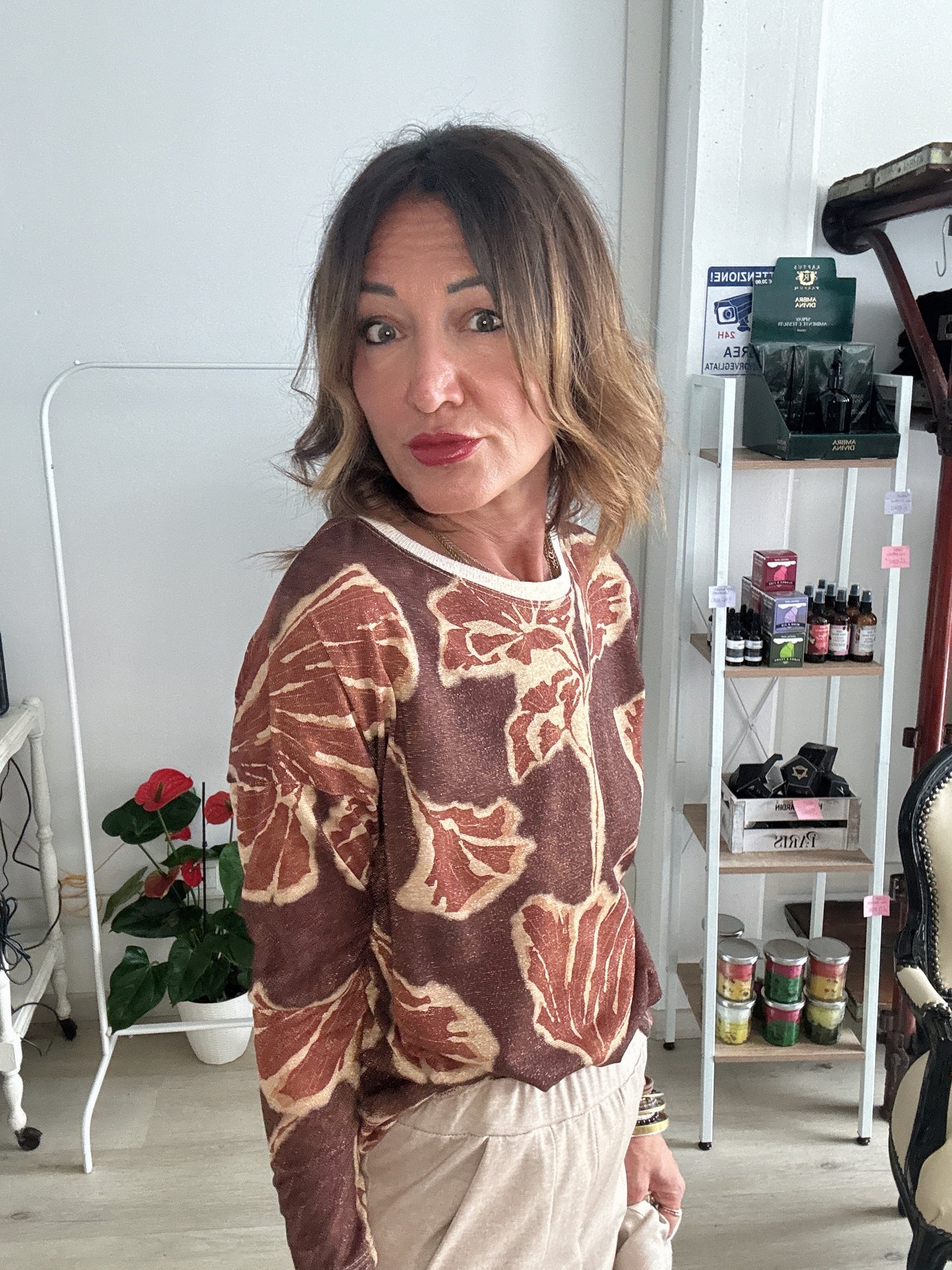 Maglietta lurex
