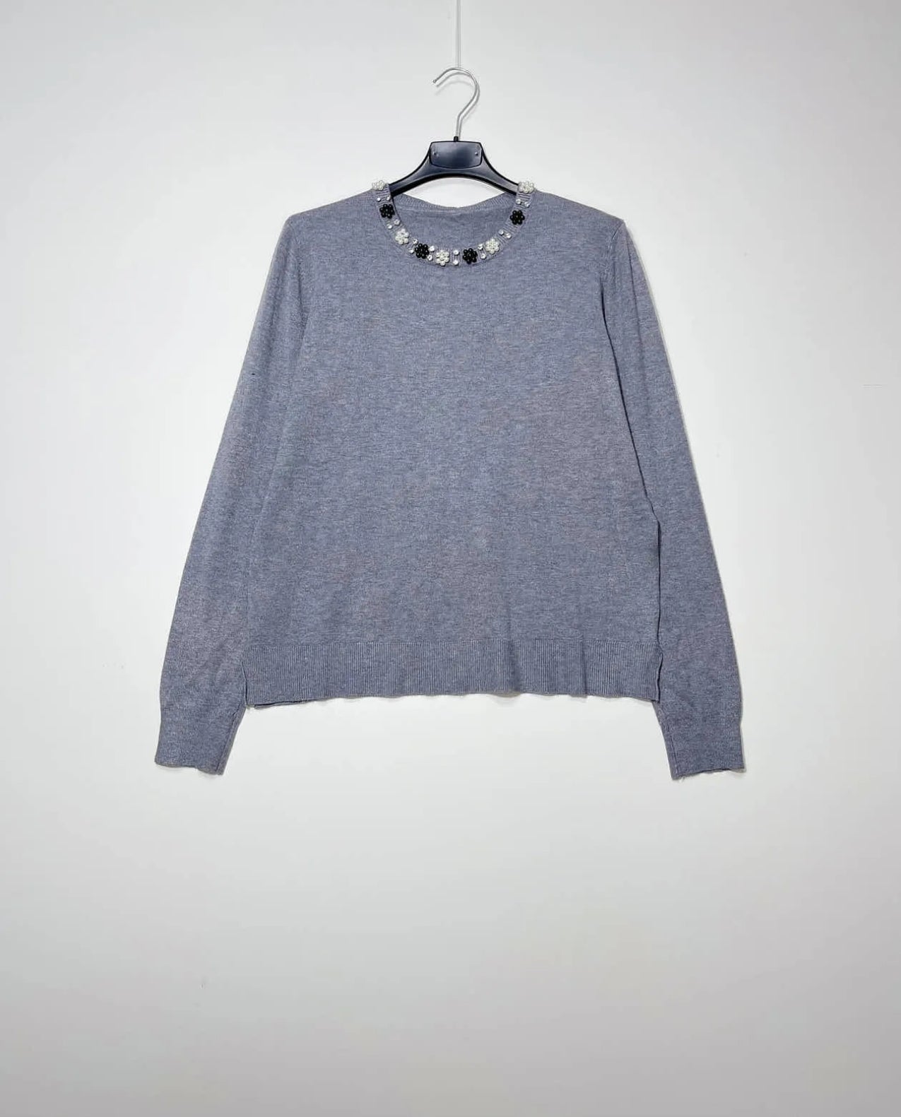 Maglia con perline