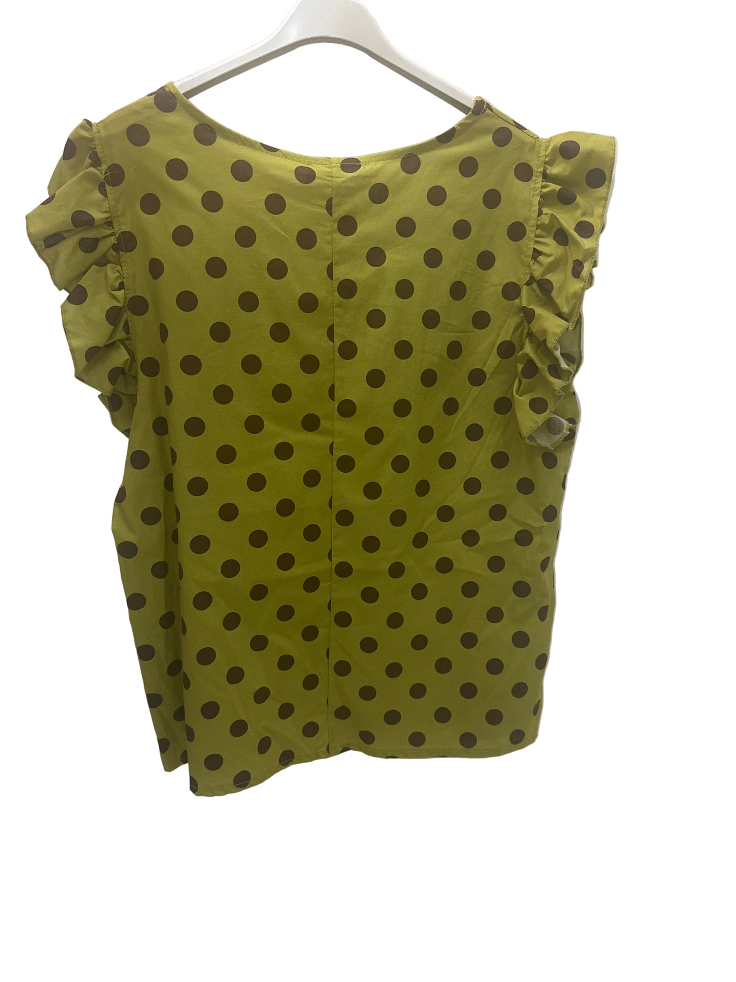 Blusa a pois in cotone