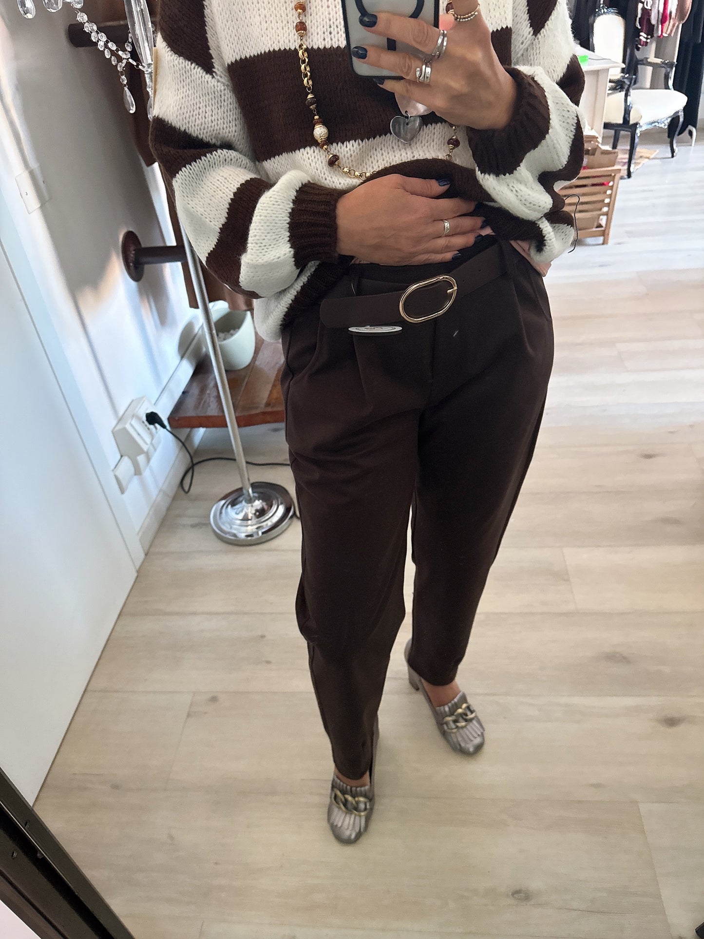 Pantalone in panno