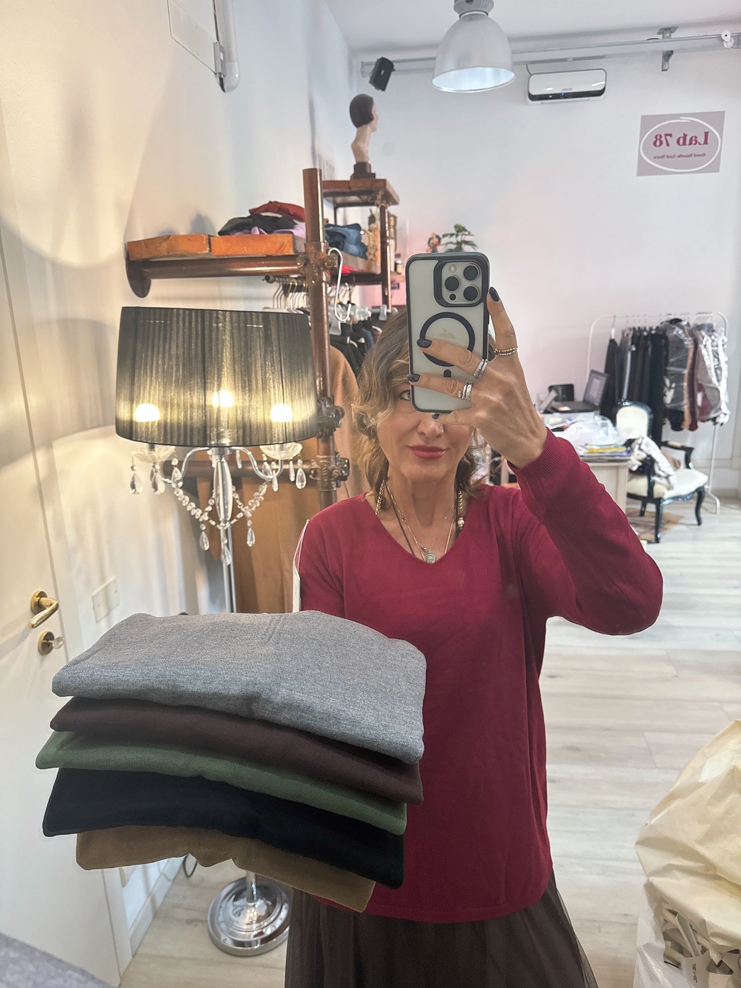 Maglia in viscosa