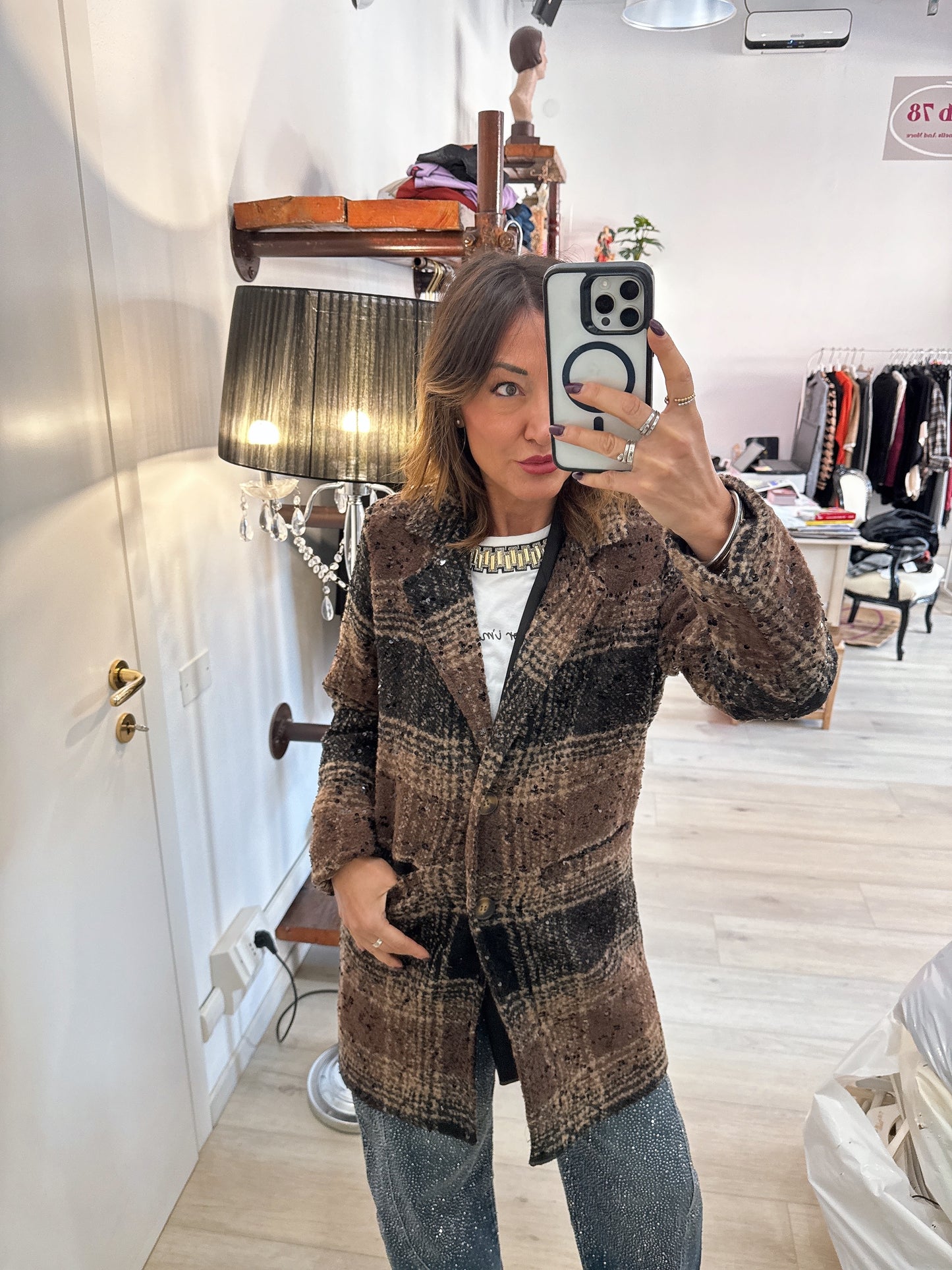 Cappotto misto lana